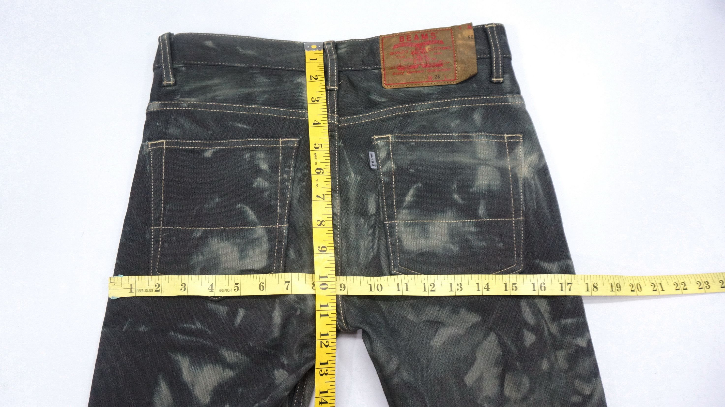 Beams Plus Rare BEAMS Japan Tie Dye Corduroy Pants Size US 28 / EU 44 - 12 Thumbnail