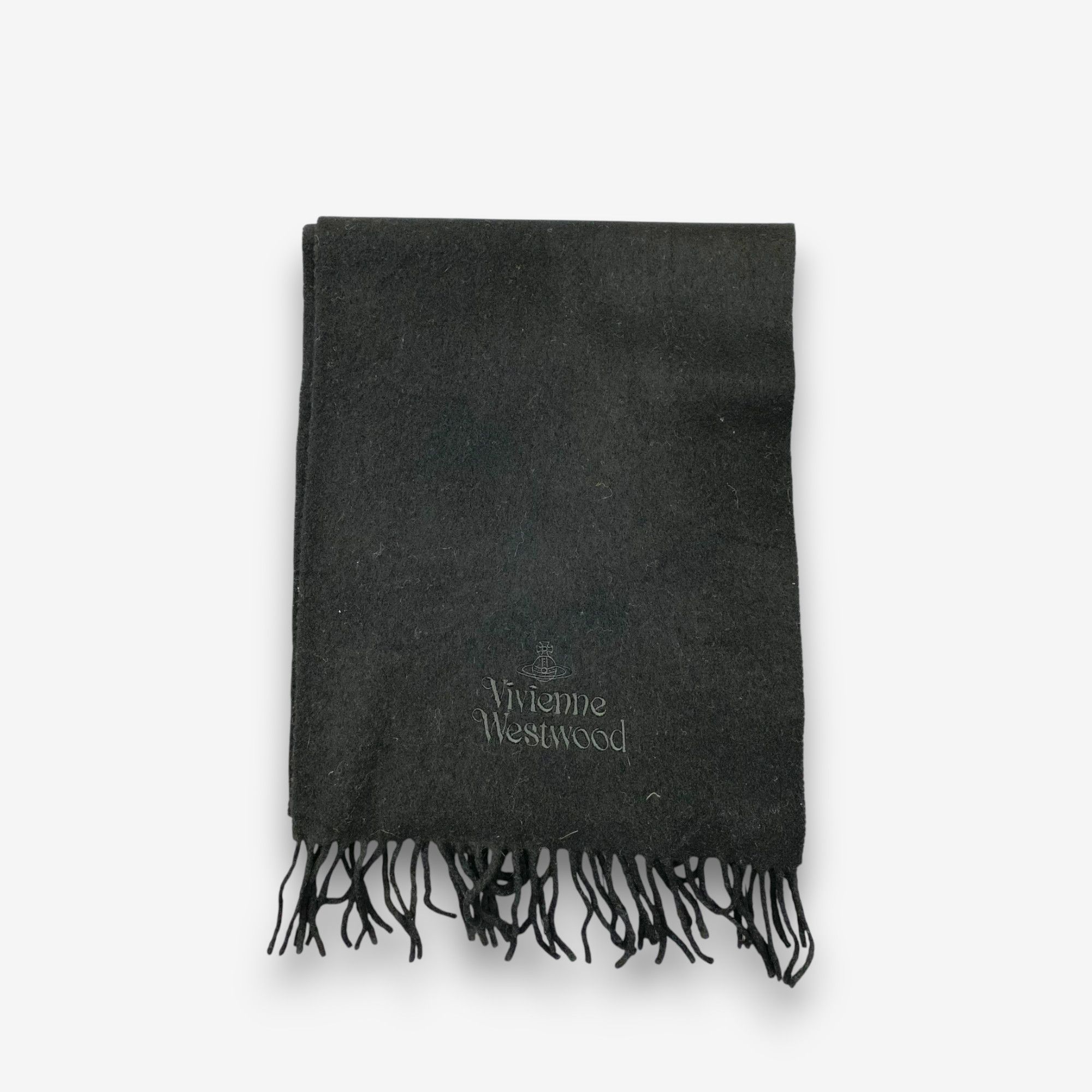 Vivienne Westwood Vintage Vivienne Westwood Scarf Orbs Muffler Wool Scarves Size ONE SIZE - 3 Thumbnail