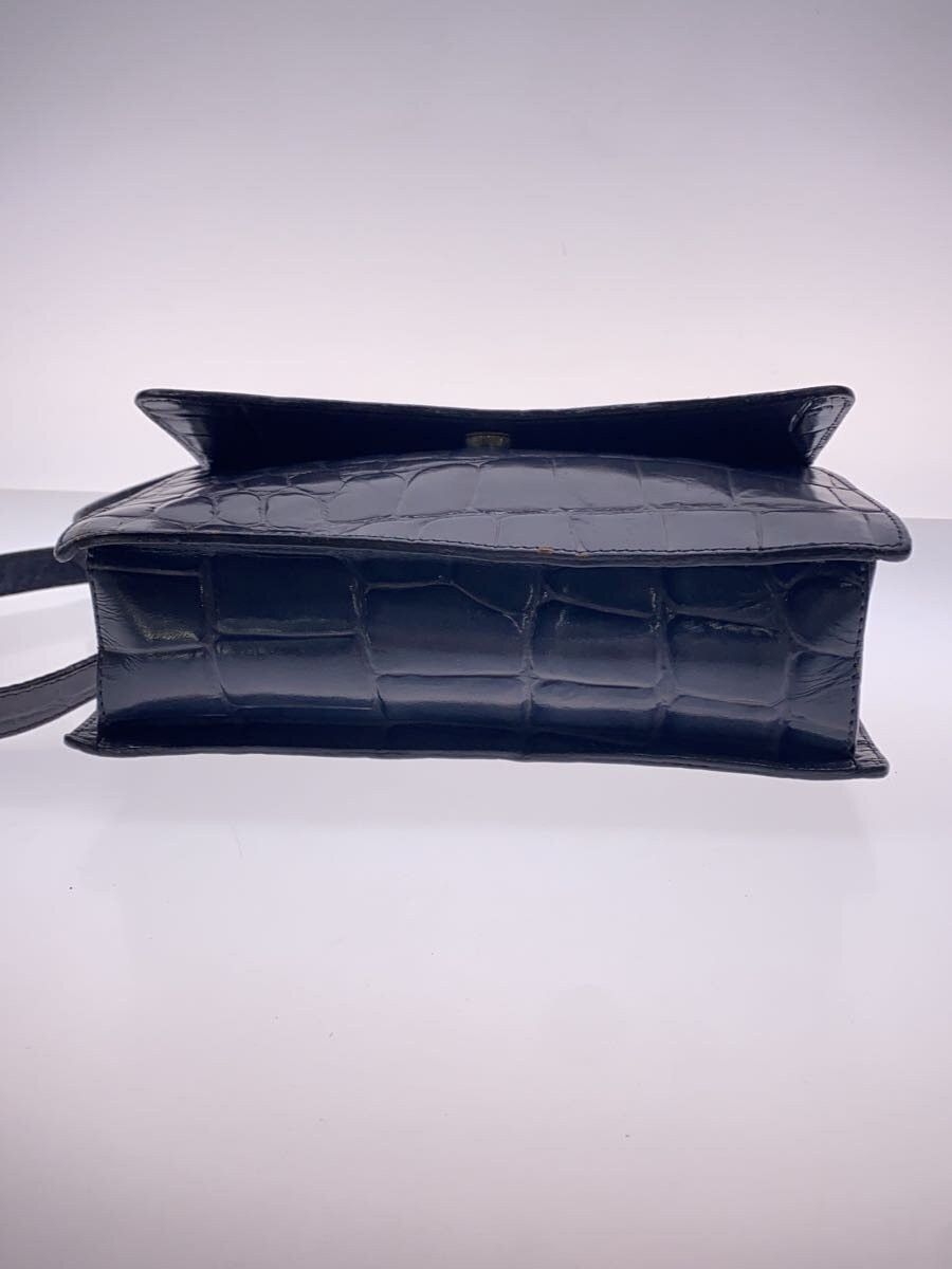 Jean Paul Gaultier Crocodile Embossed Leather Shoulder Bag Size ONE SIZE - 3 Thumbnail