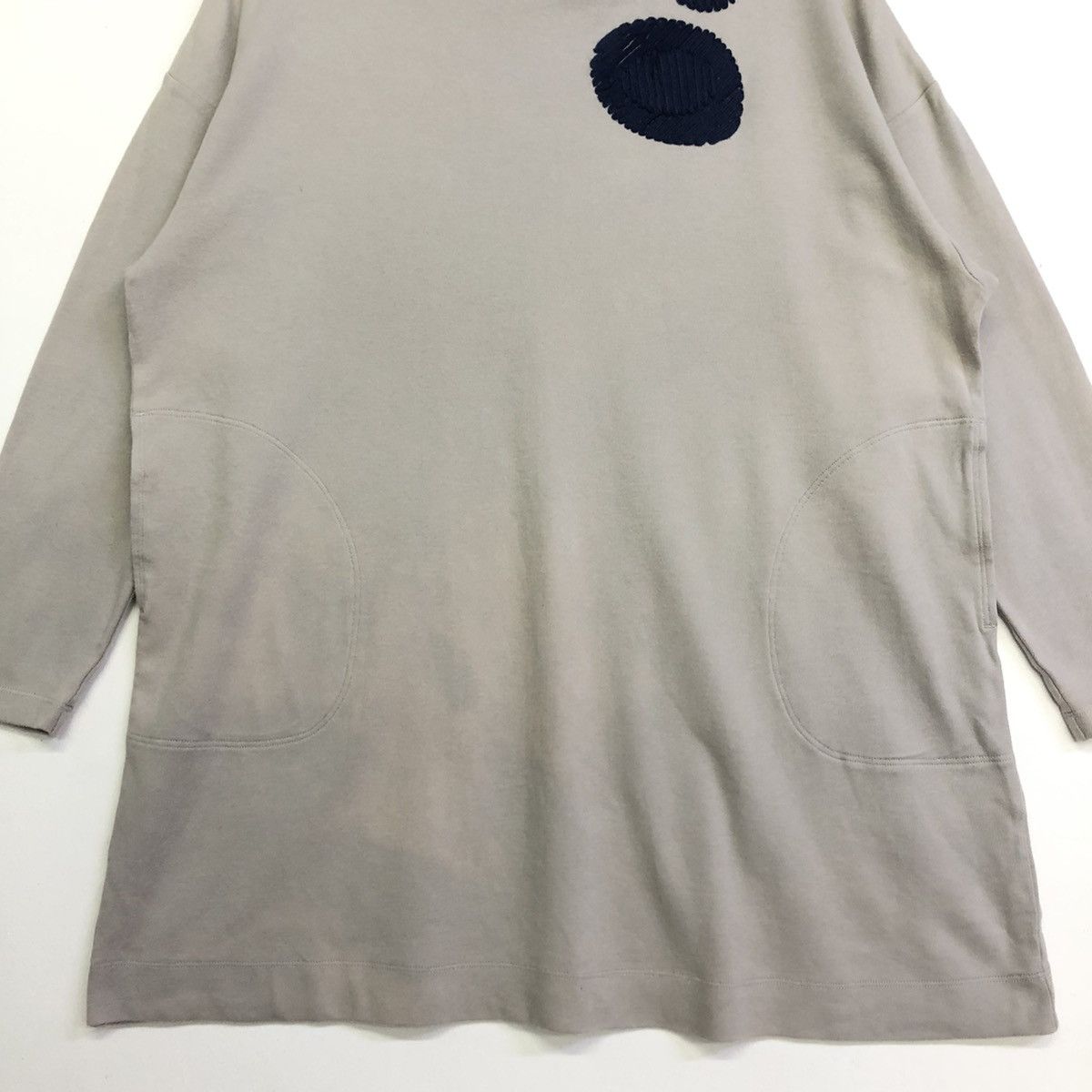 Designer × Y's × Yohji Yamamoto Y’s For Living By Yohji Yamamoto Designer Long Sleeve Tee Size XL / US 12-14 / IT 48-50 - 4 Thumbnail