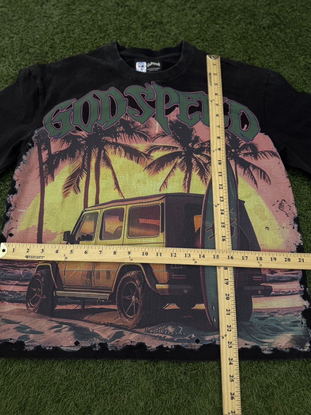Godspeed Godspeed Black Miami G Wagon Tee Shirt Size S (NEW) Size US S / EU 44-46 / 1 - 7 Thumbnail