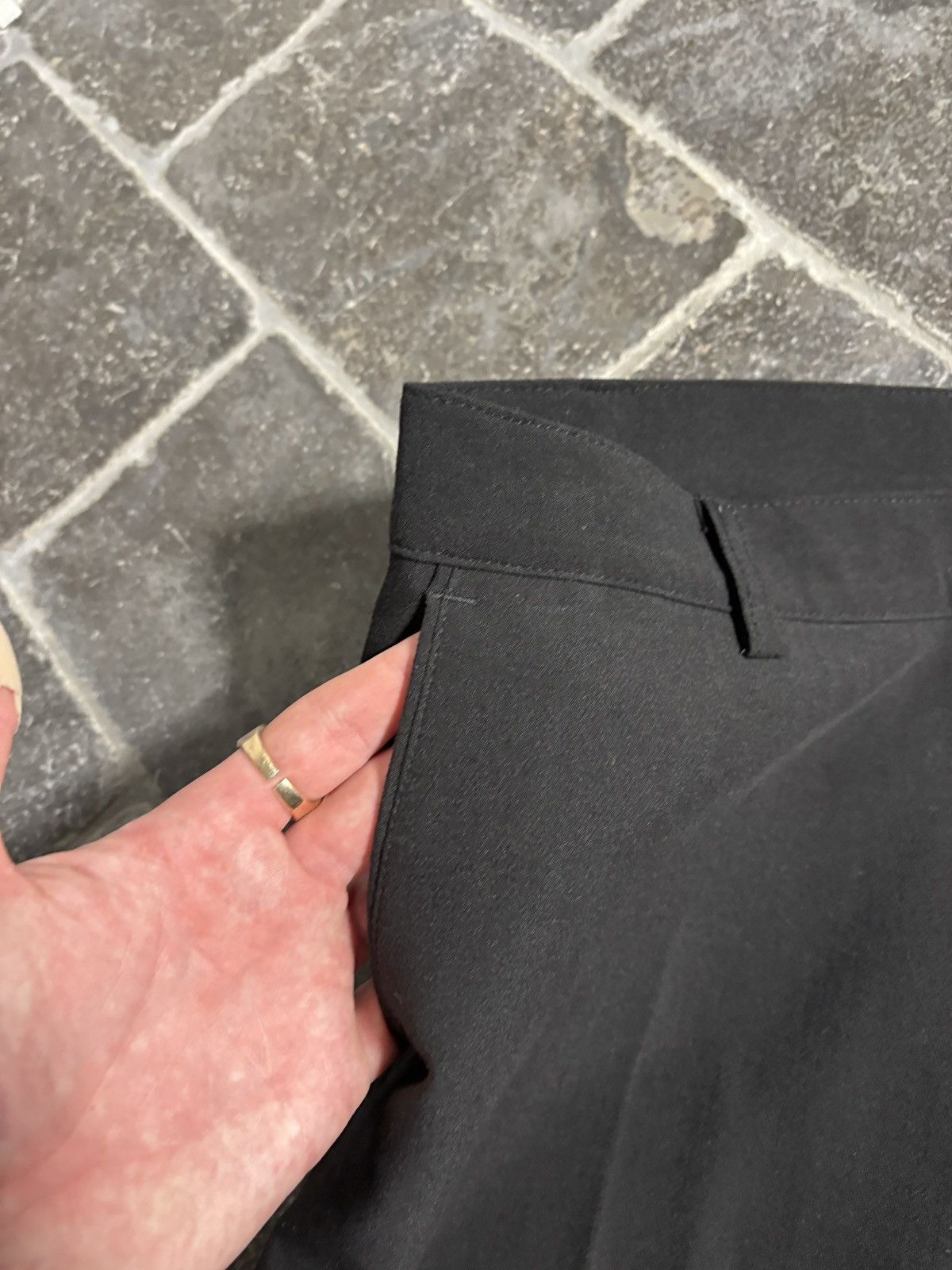 Japanese Brand Costume O’Clock Korean Designer Wool Trousers Vintage Pleat Size US 33 - 8 Thumbnail