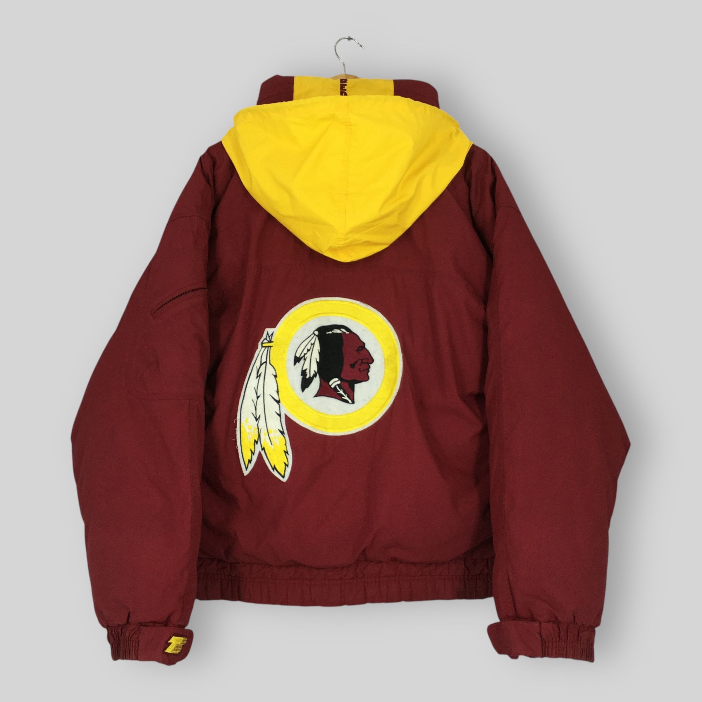 スターター NFL REDSKINS ジャケット 古着 90s STARTER NFL Washington Redskins レッドスキンズ パデット