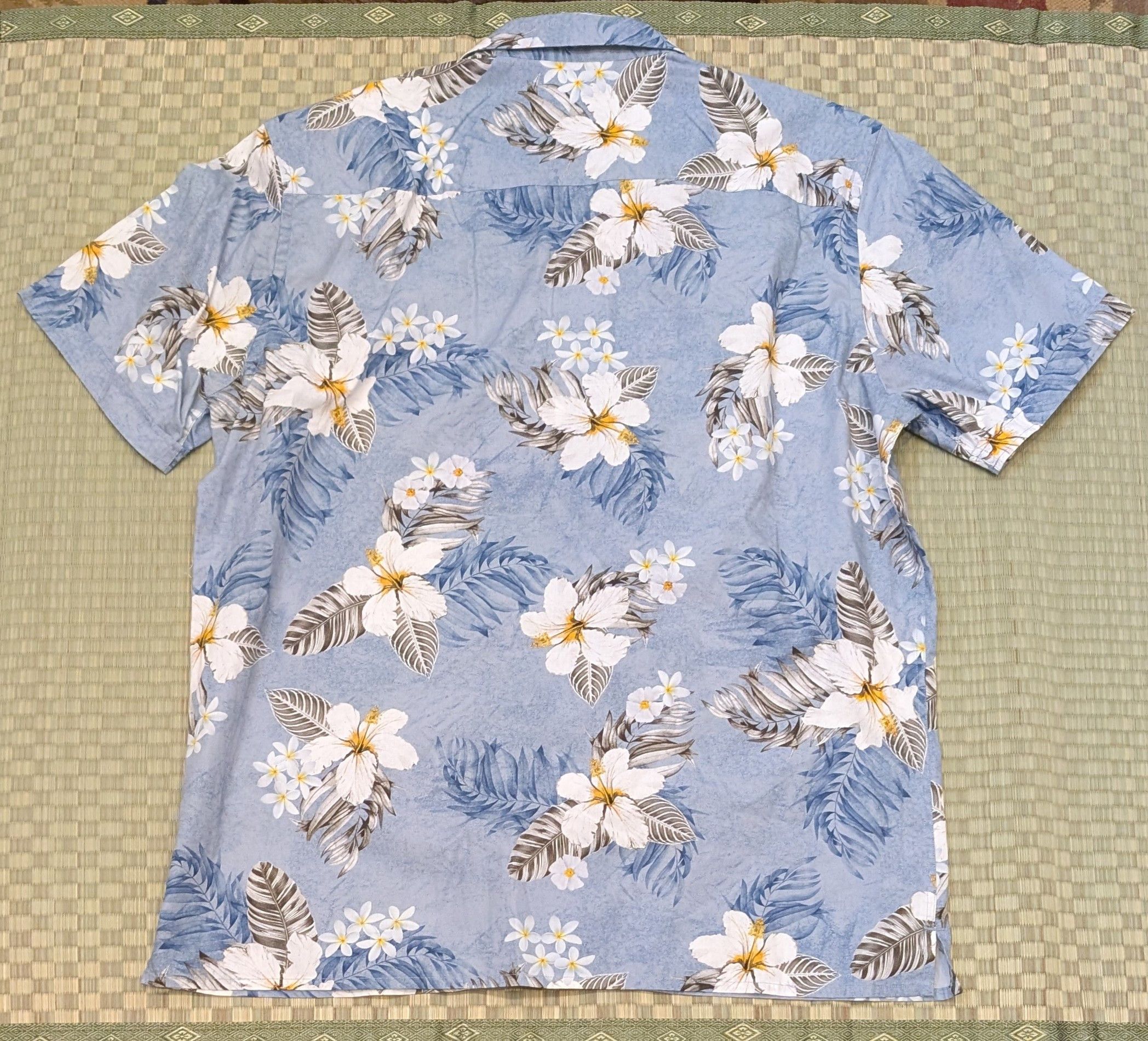PATRICK ASSARAF Patrick Assaraf Sky Blue Floral Camp Shirt Made in Romania Size US L / EU 52-54 / 3 - 2 Thumbnail