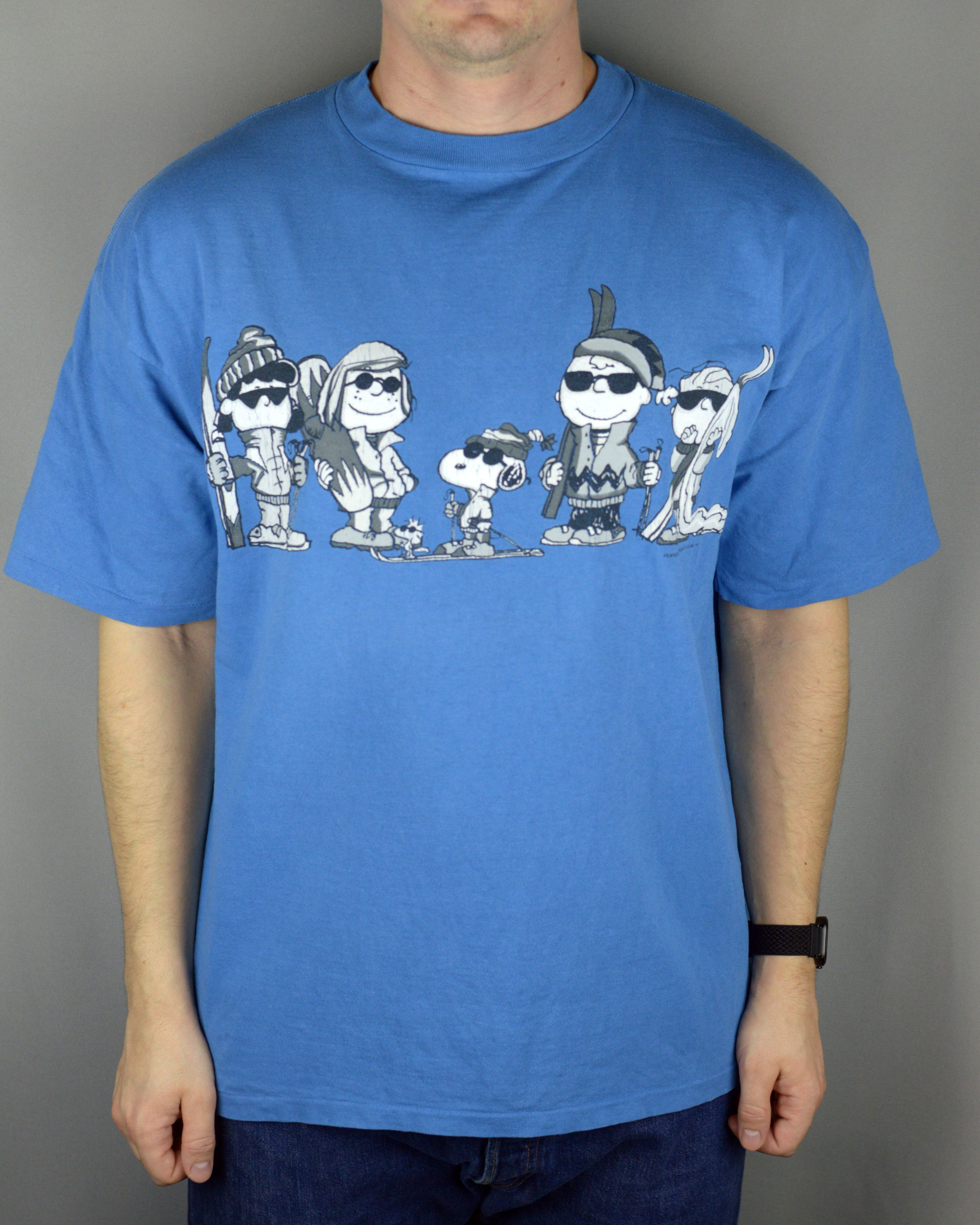 Vintage Vintage Peanuts 90s t shirt Size US XL / EU 56 / 4 - 1 Thumbnail