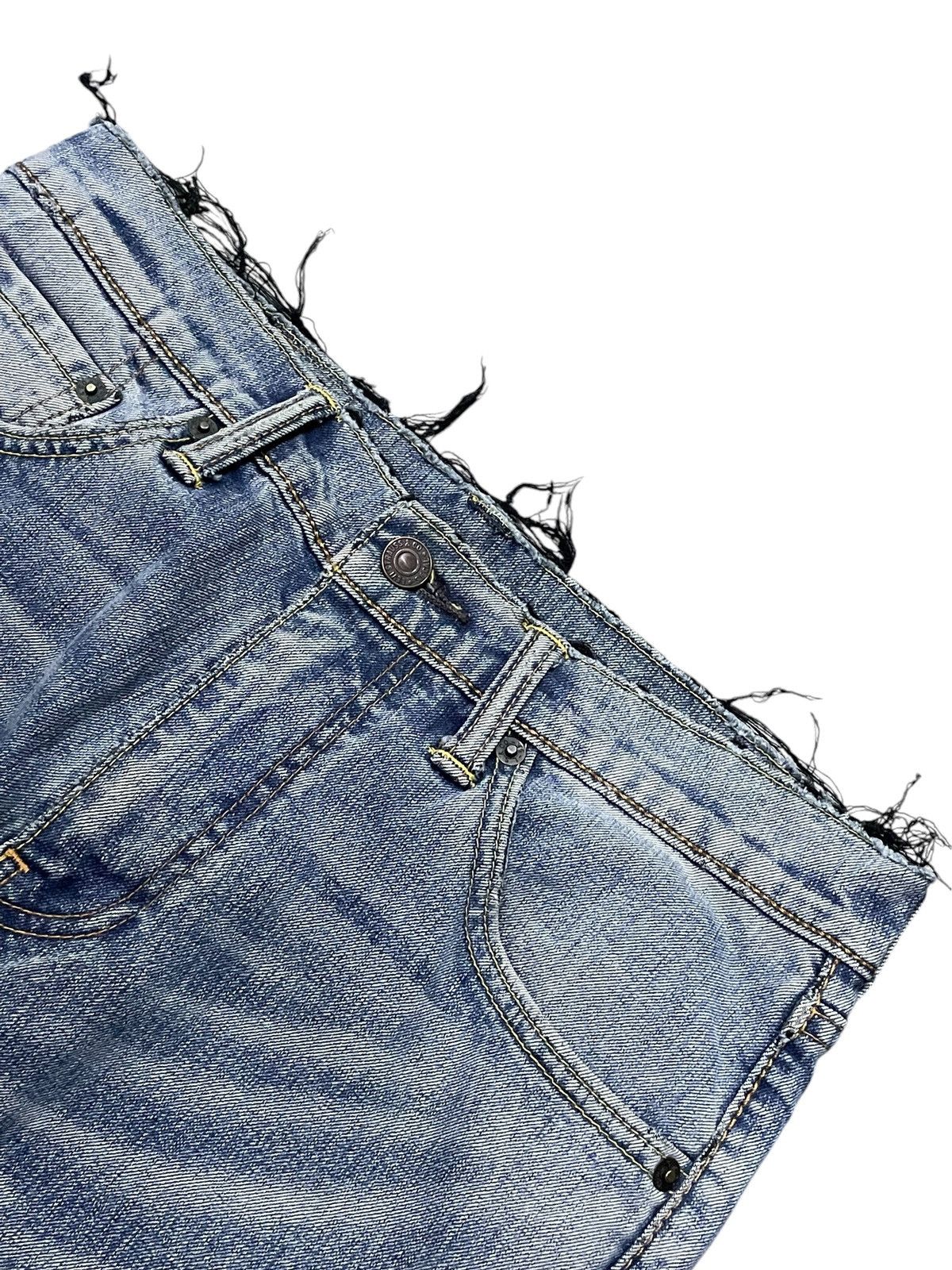 Levi's × Vintage Vintage Levis 505 Distress Denim Pants Size US 29 - 9 Thumbnail