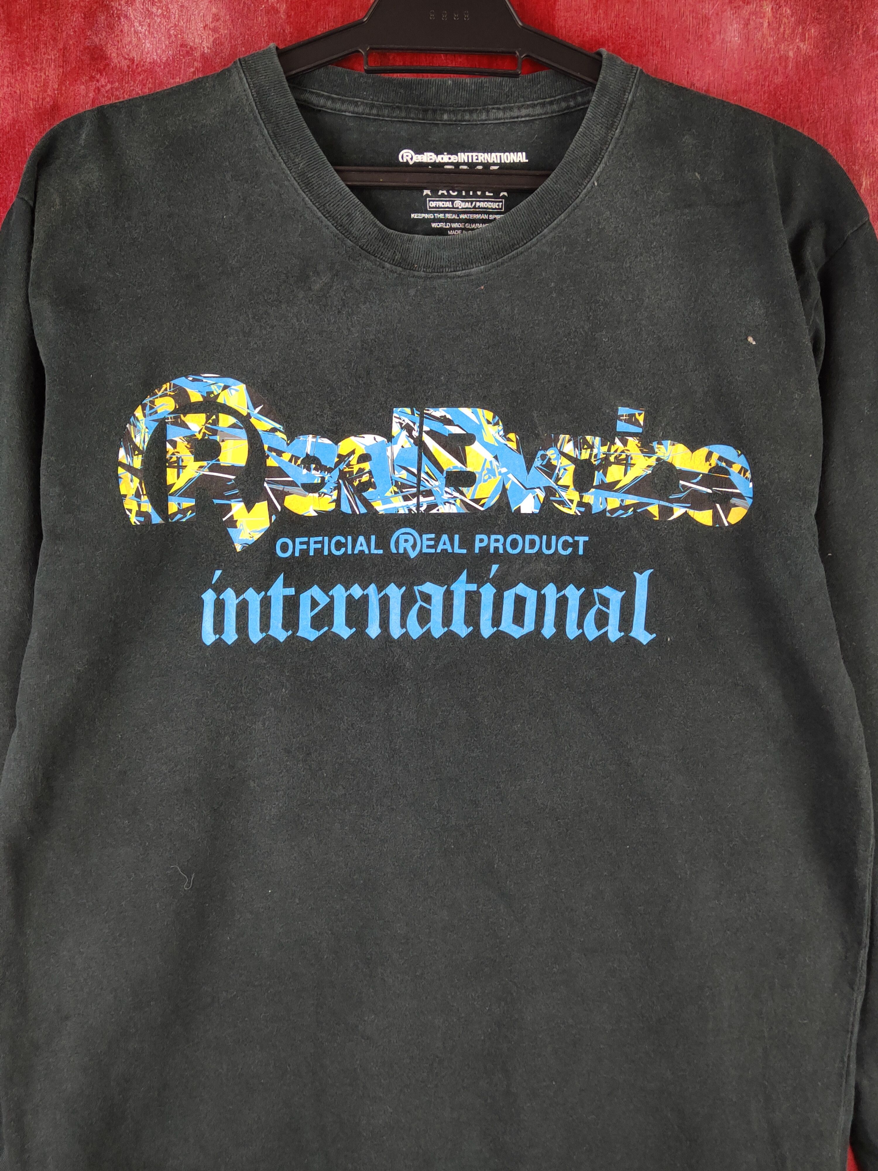 Japanese Brand RealBVoice Black Long Sleeve T-Shirts #S2255 Size US M / EU 48-50 / 2 - 2 Thumbnail