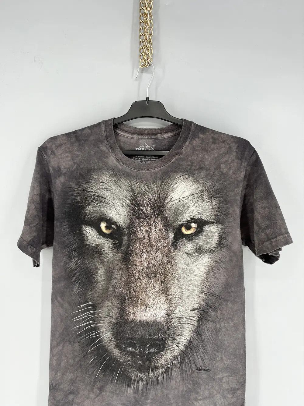 The Mountain Vintage Y2K The Mountain Wolf Face Size S T-Shirt Size US S / EU 44-46 / 1 - 6 Thumbnail