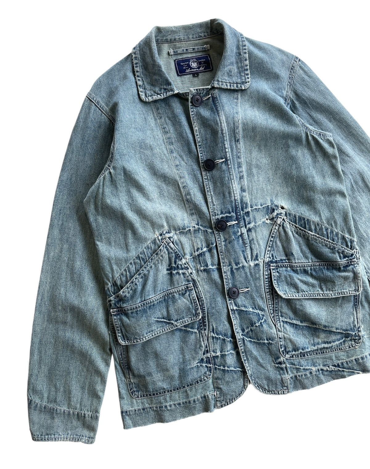 Avirex Vintage Avirex Chore Denim Jacket Size US L / EU 52-54 / 3 - 5 Thumbnail