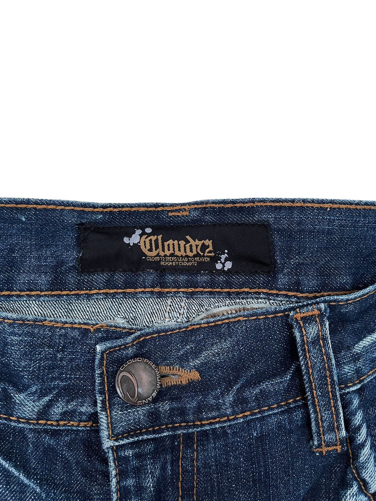 If Six Was Nine × Japanese Brand × Le Grande Bleu (L.G.B.) Vintage Japanese Brand Cloudy 72 Jeans 2000s Size US 36 / EU 52 - 14 Thumbnail