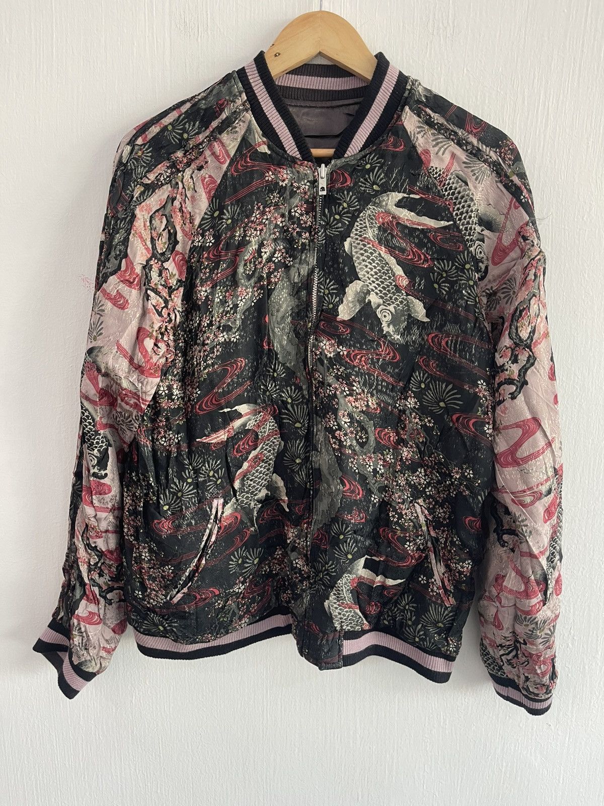 Other Sukajan Souvenir Jacket Reversible Size US L / EU 52-54 / 3 - 3 Thumbnail