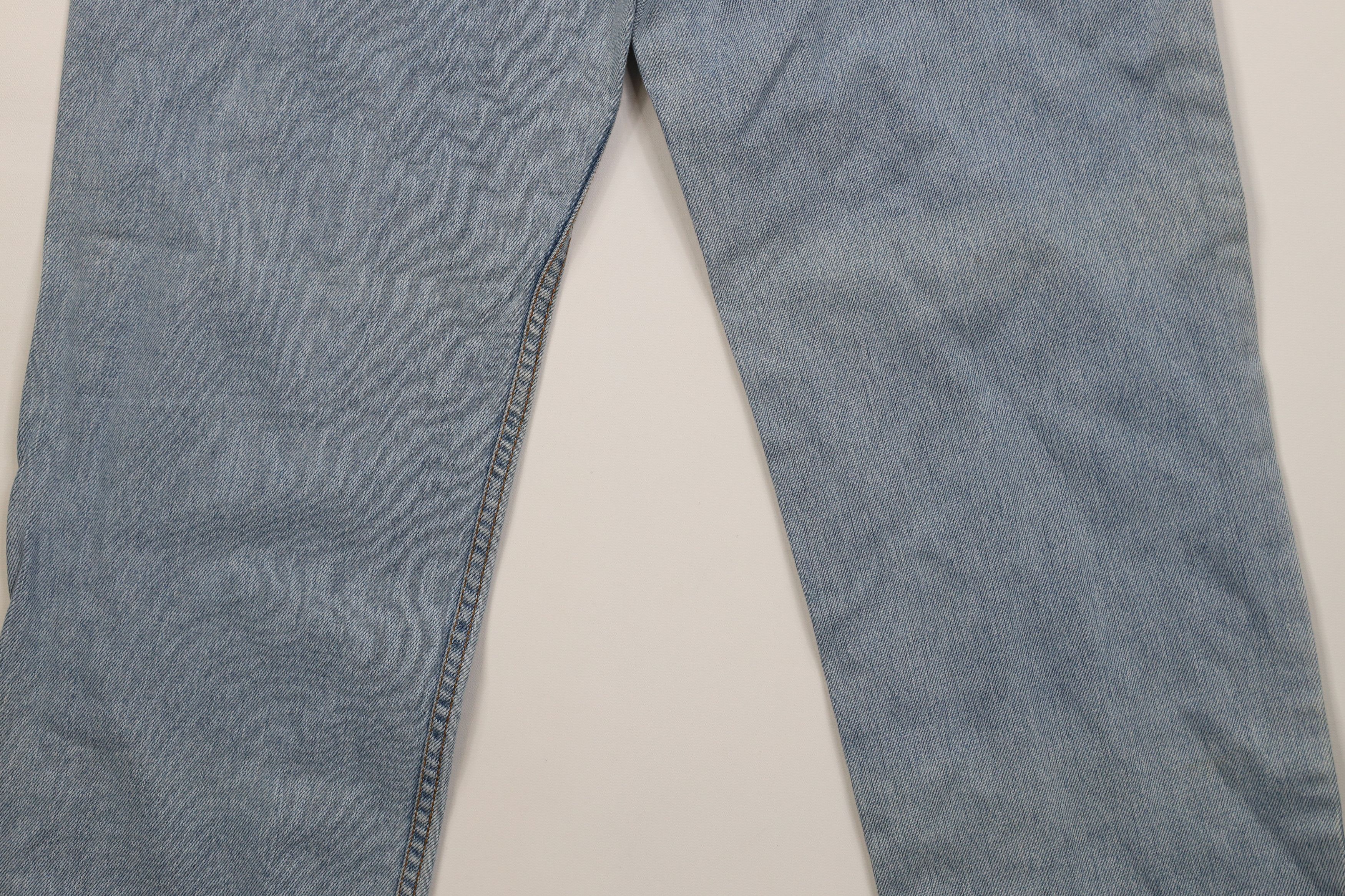 Levi's Vintage Y2K 2004 Levis 550 Fit Denim Jeans Blue Cotton Size US 33 - 12 Thumbnail