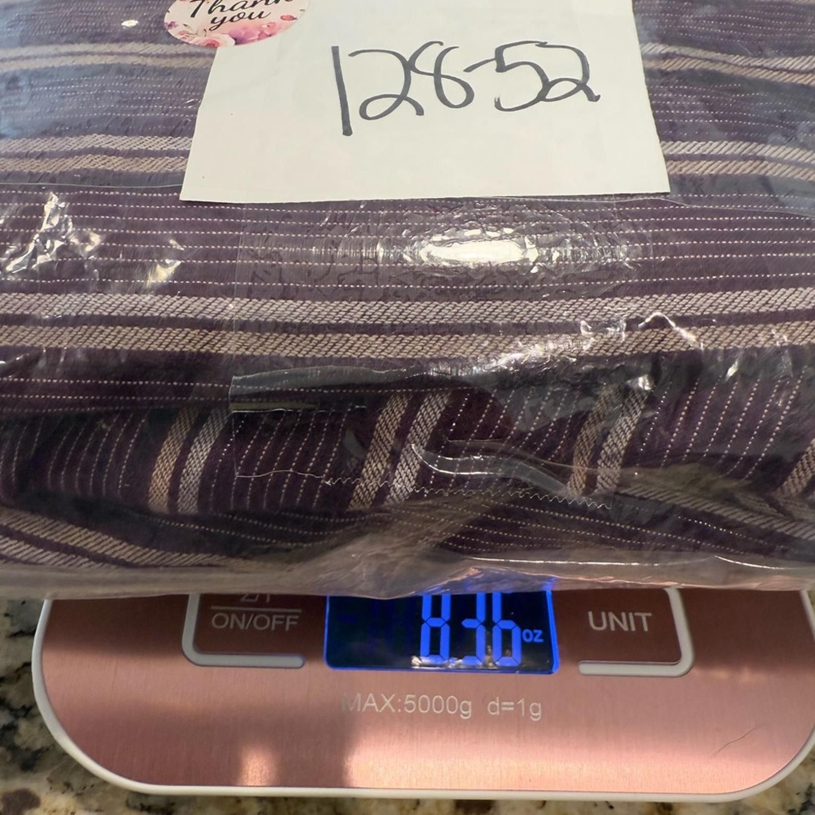 Other Liz & Me burgundy metallic striped shirt plus size 3X Size 3XL / US 20-22 - 10 Thumbnail