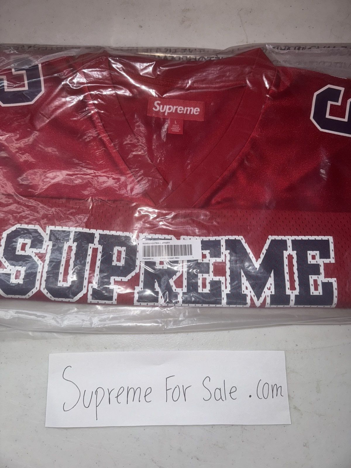 Supreme Supreme Bones Football Jersey Size US L / EU 52-54 / 3 - 4 Thumbnail
