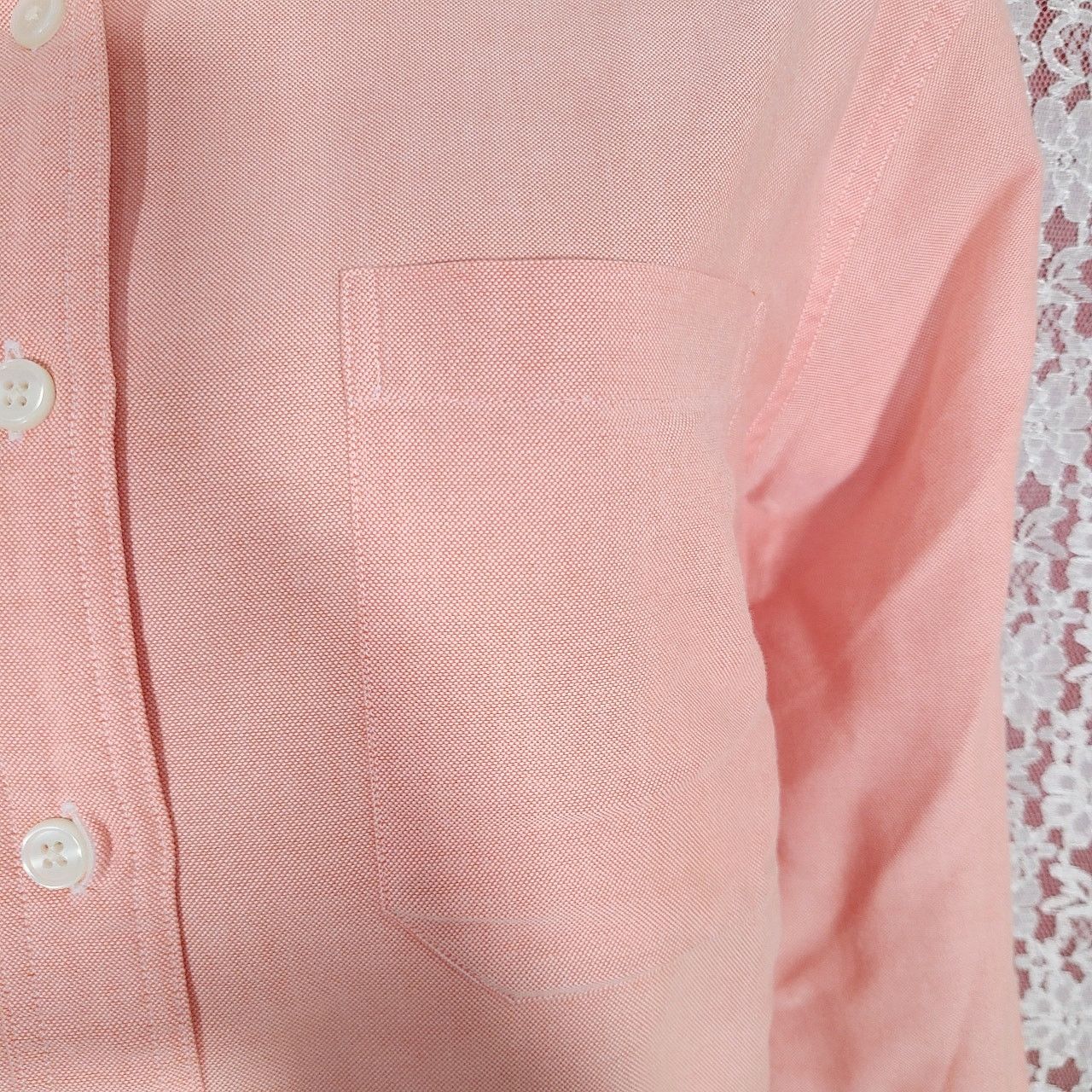 L.L. Bean L. L. bean pastel pink button down shirt size medium Size M / US 6-8 / IT 42-44 - 5 Thumbnail