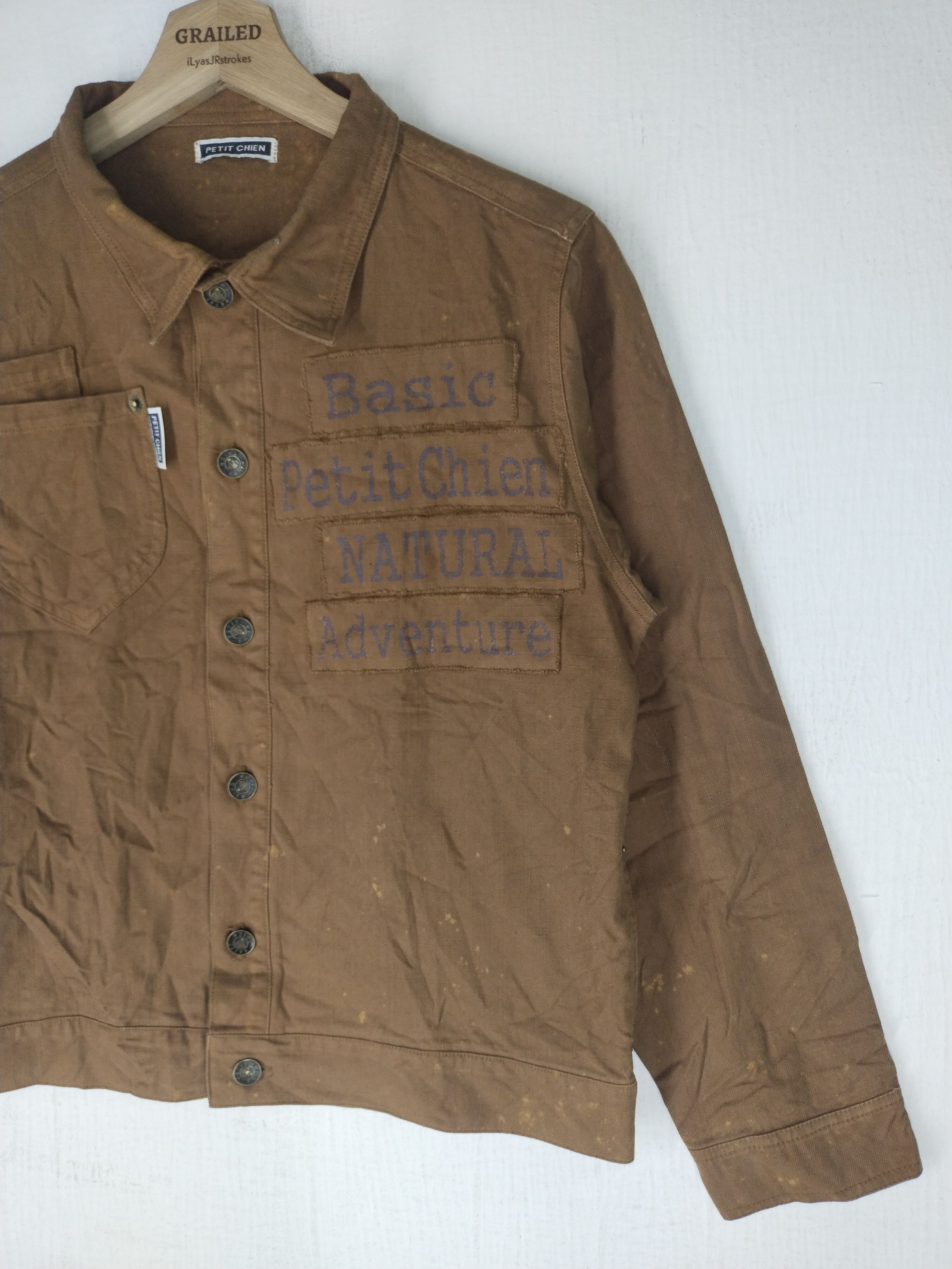 If Six Was Nine × Japanese Brand × Le Grande Bleu (L.G.B.) Vintage Petit Shien Natural Adventure Denim Jacket Size US M / EU 48-50 / 2 - 3 Thumbnail