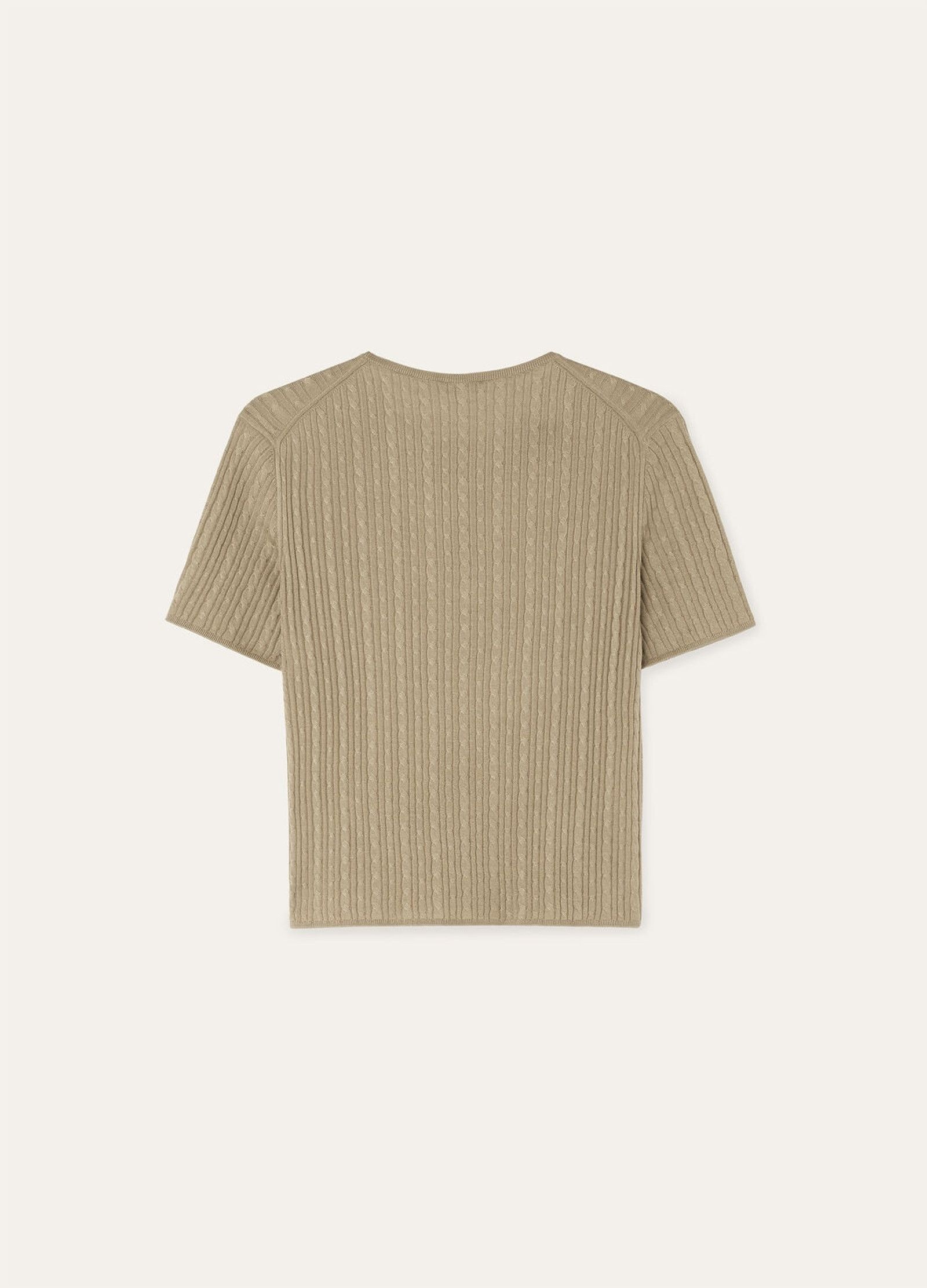 Loro Piana o1srvl11e0526 FAP0699 Rimella Crewneck Sweater in Beige Size S / US 4 / IT 40 - 6 Thumbnail