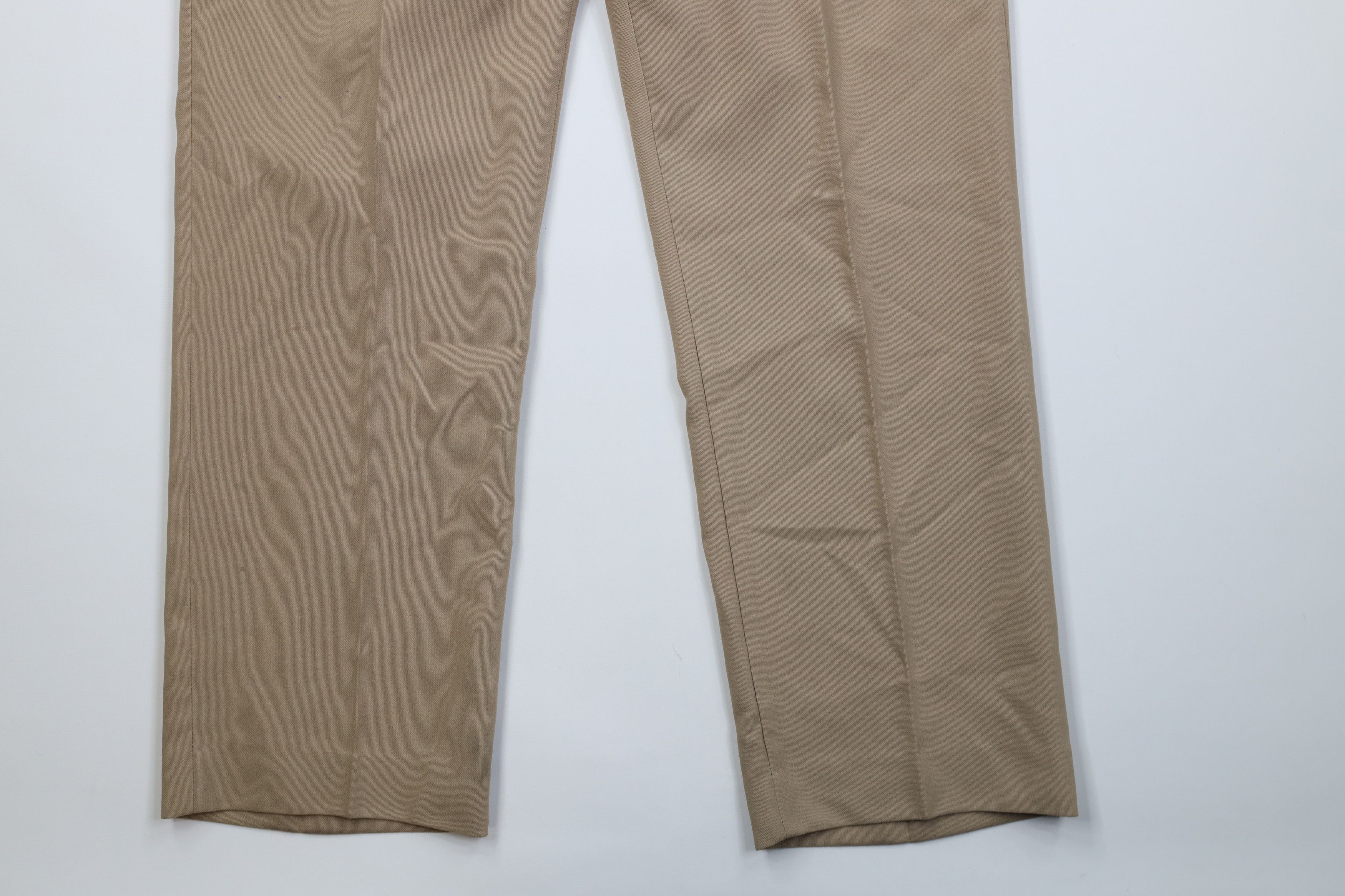 Vintage Vintage 70s Streetwear Knit Flared Wide Leg Chino Pants USA Size US 36 / EU 52 - 5 Thumbnail