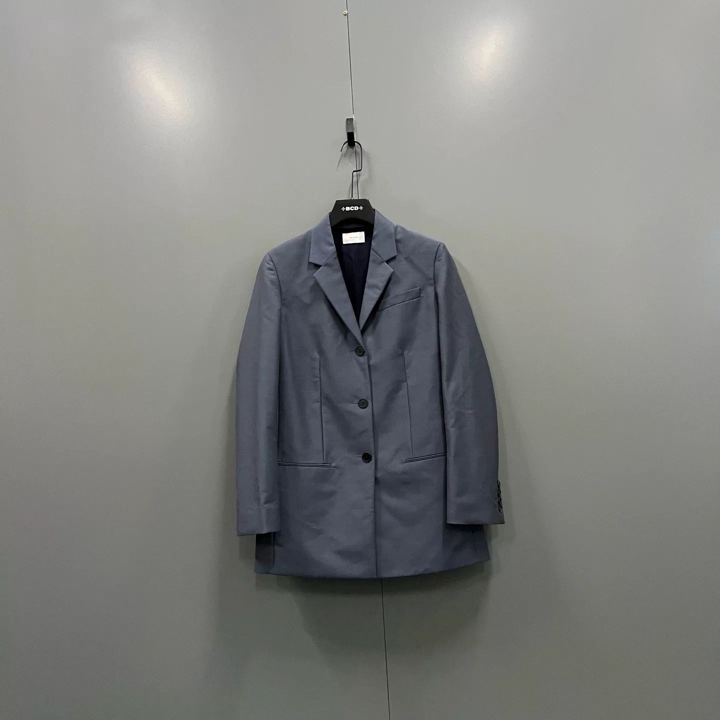 THE ROW Gray Blue Casual Blazer