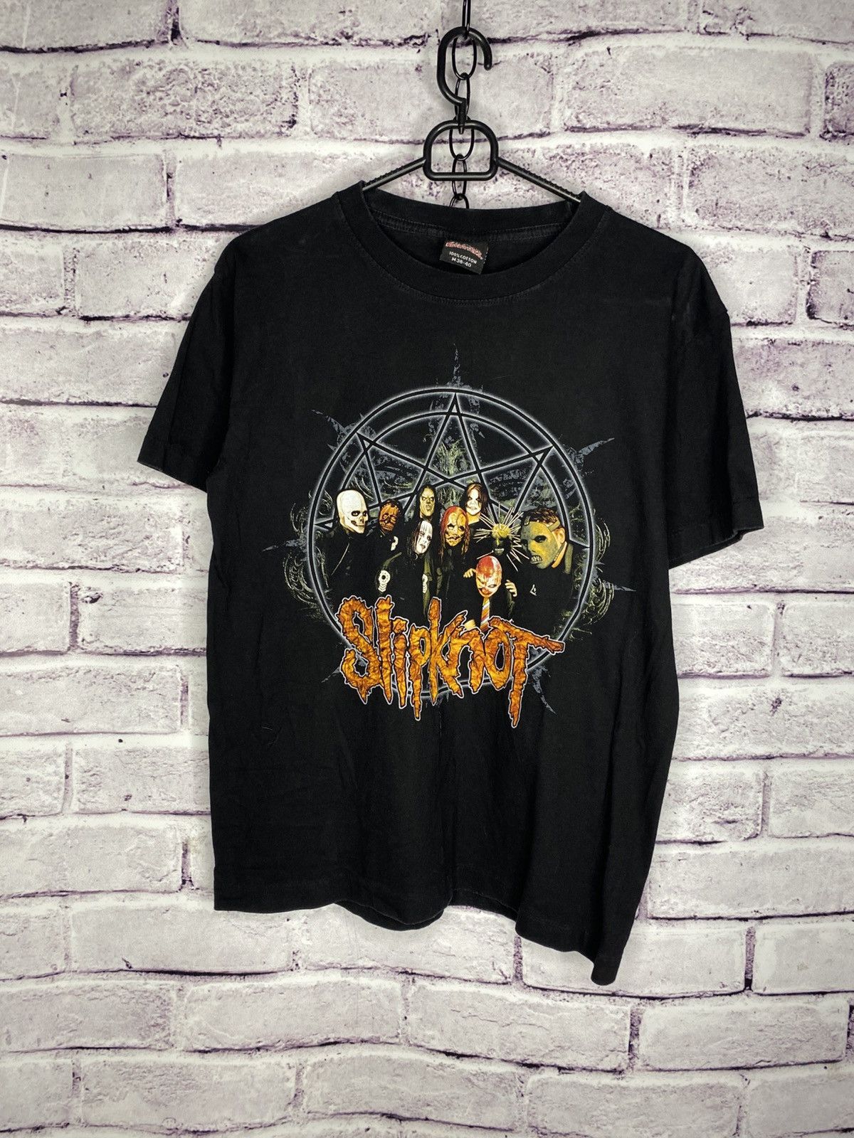 Slipknot Men's Vintage T-Shirt Slipknot Big Logo Tee Band Tees Size US M / EU 48-50 / 2 - 1 Thumbnail