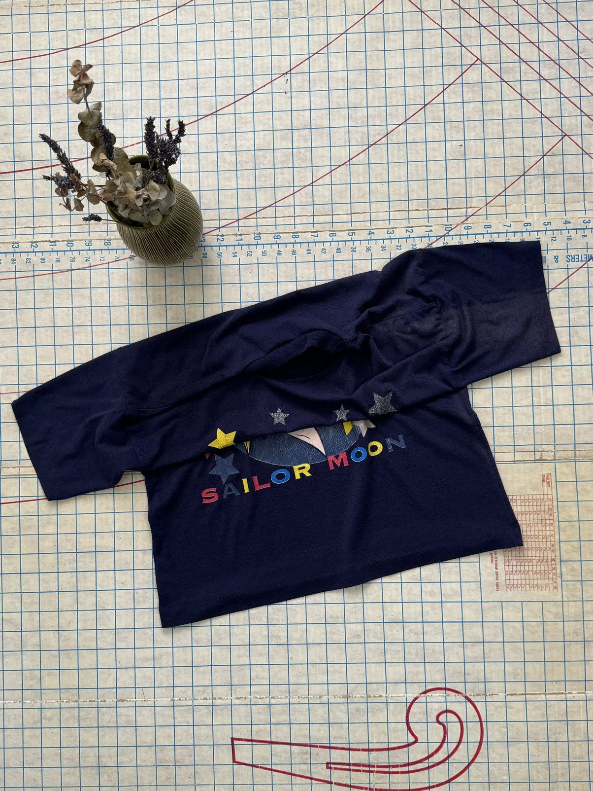 Vintage Vintage 90’s Sailor Moon Navy Blue Graphic Tee Fits Medium Size US M / EU 48-50 / 2 - 9 Thumbnail