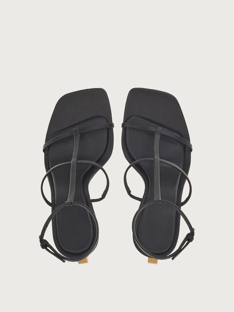 Salvatore Ferragamo o1y0426 Slingback Sandals in Black Size US 6.5 / IT 36.5 - 4 Thumbnail
