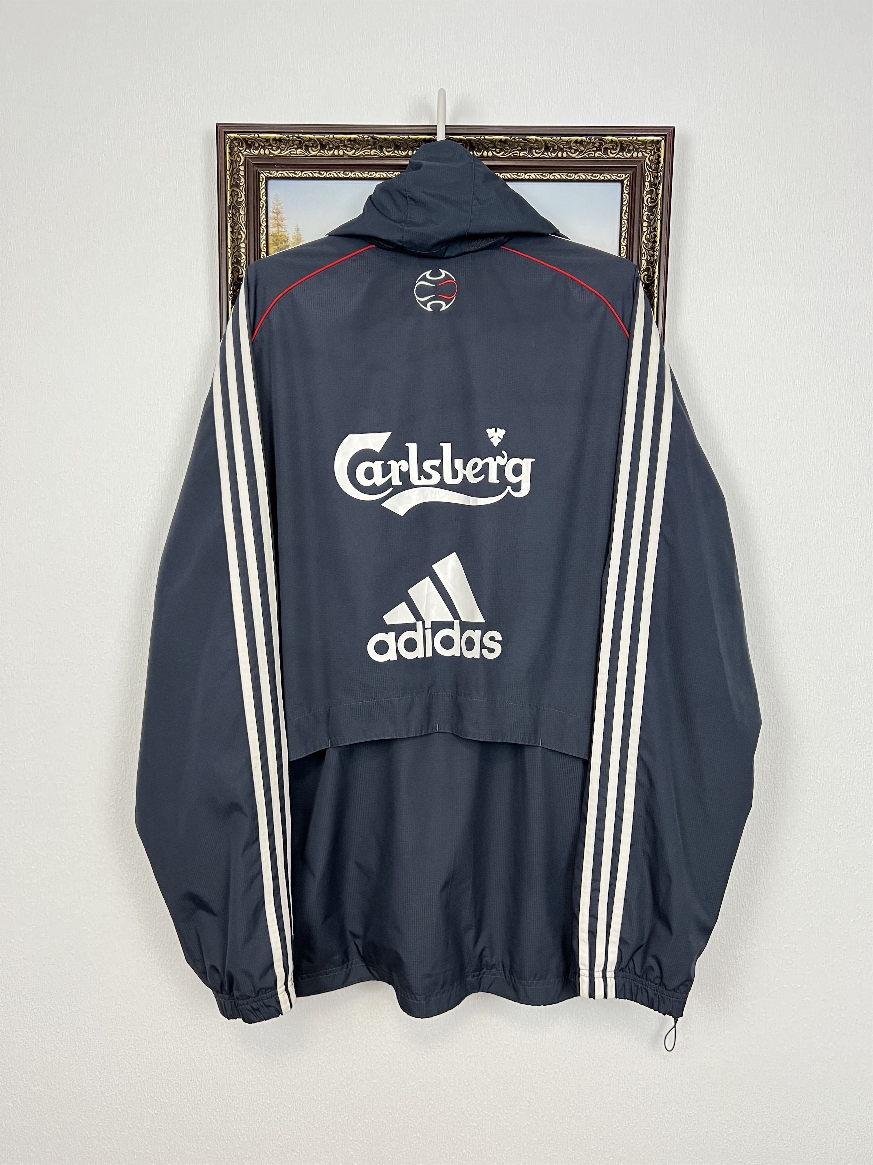 Adidas Vintage Adidas Liverpool Football Jacket Soccer Track Top Size US XL / EU 56 / 4 - 16 Thumbnail