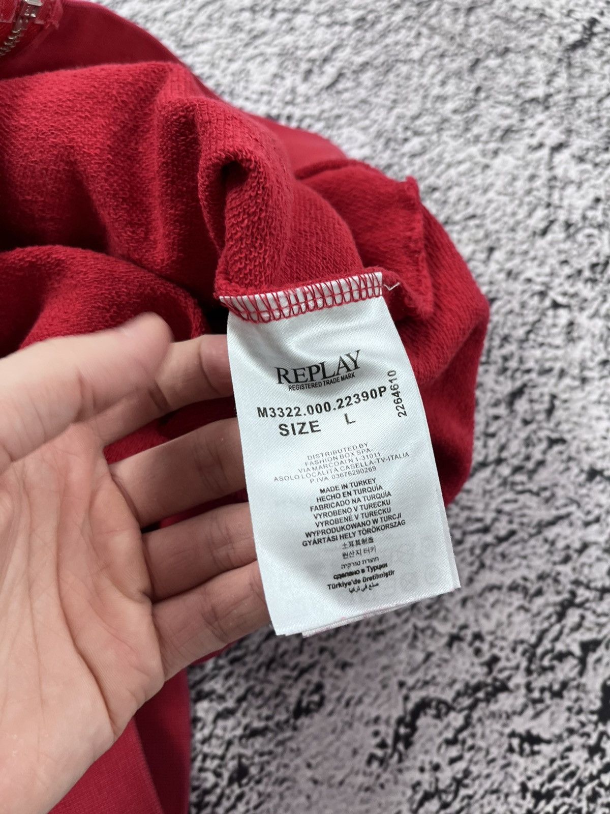 Replay Vintage Y2K Replay multi logo zip up hoodie size L Size US L / EU 52-54 / 3 - 13 Thumbnail
