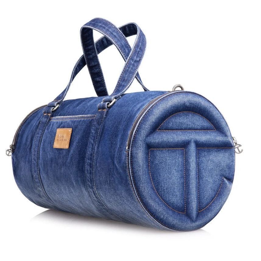 Telfar Telfar Large Denim Duffle Size ONE SIZE - 1 Thumbnail