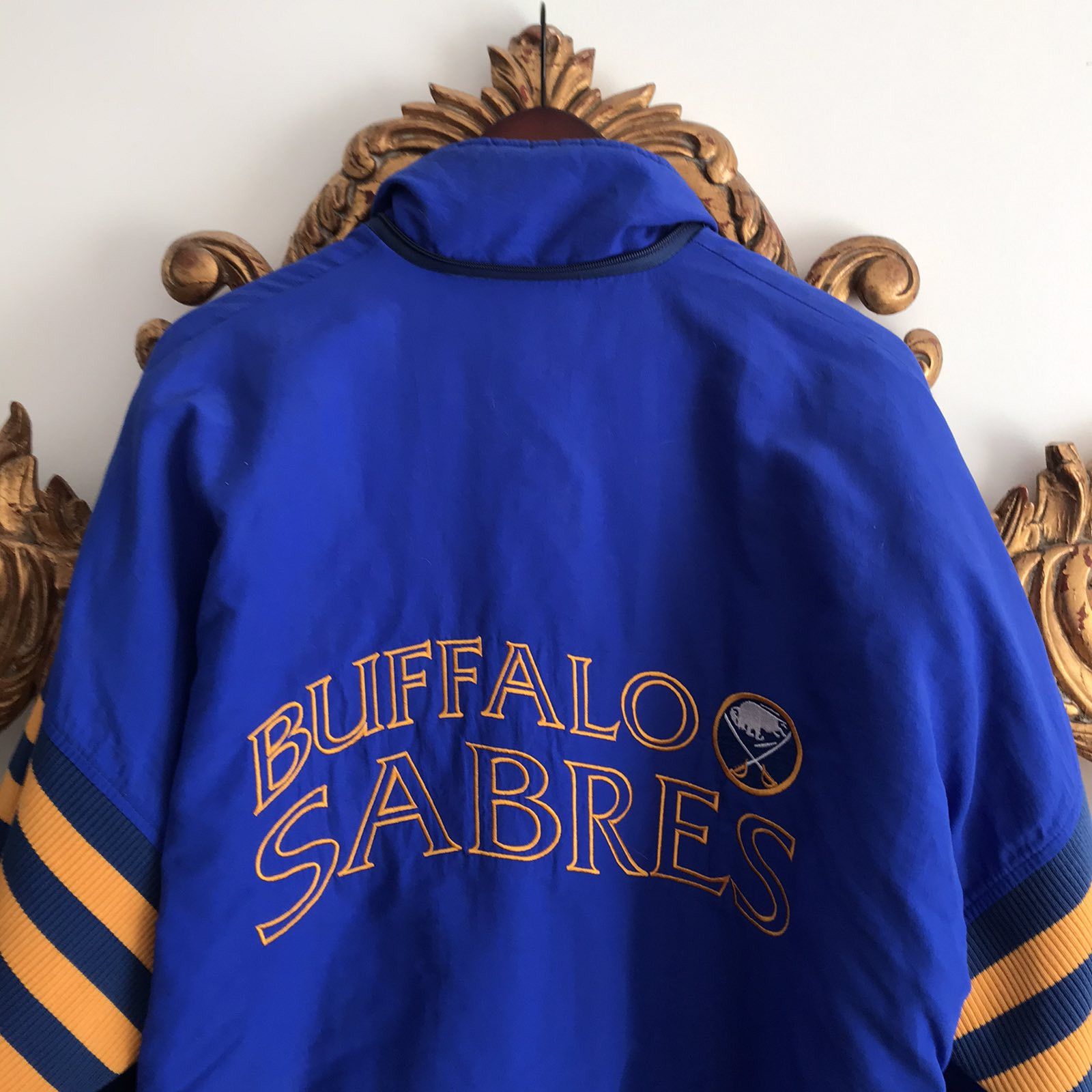 NHL Vintage Buffalo Sabres Legends Jacket Men’s XLarge Blue Size US XL / EU 56 / 4 - 3 Thumbnail