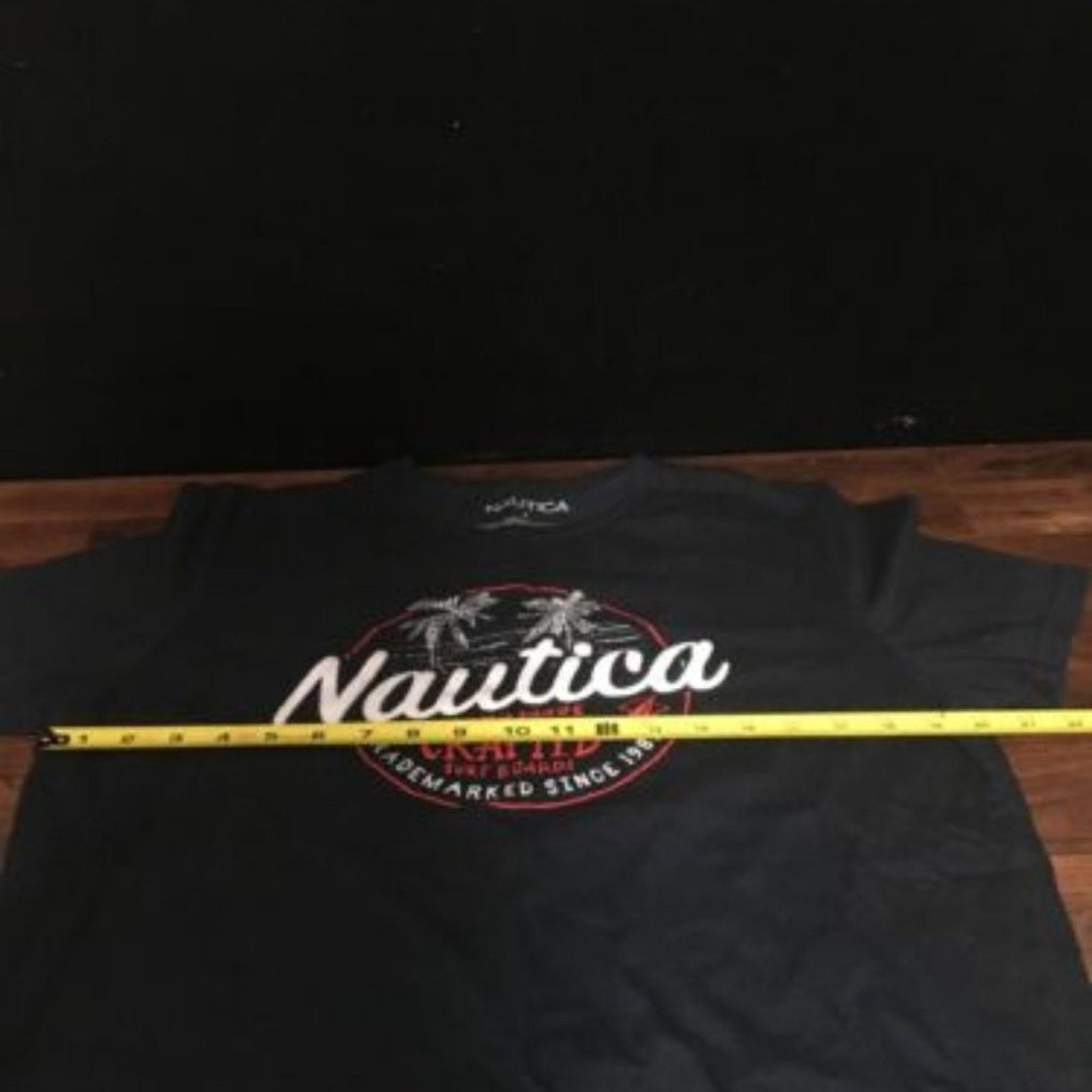 Nautica Nautica Men's Navy Blue Short Sleeve Shirt Size L Size US L / EU 52-54 / 3 - 5 Thumbnail