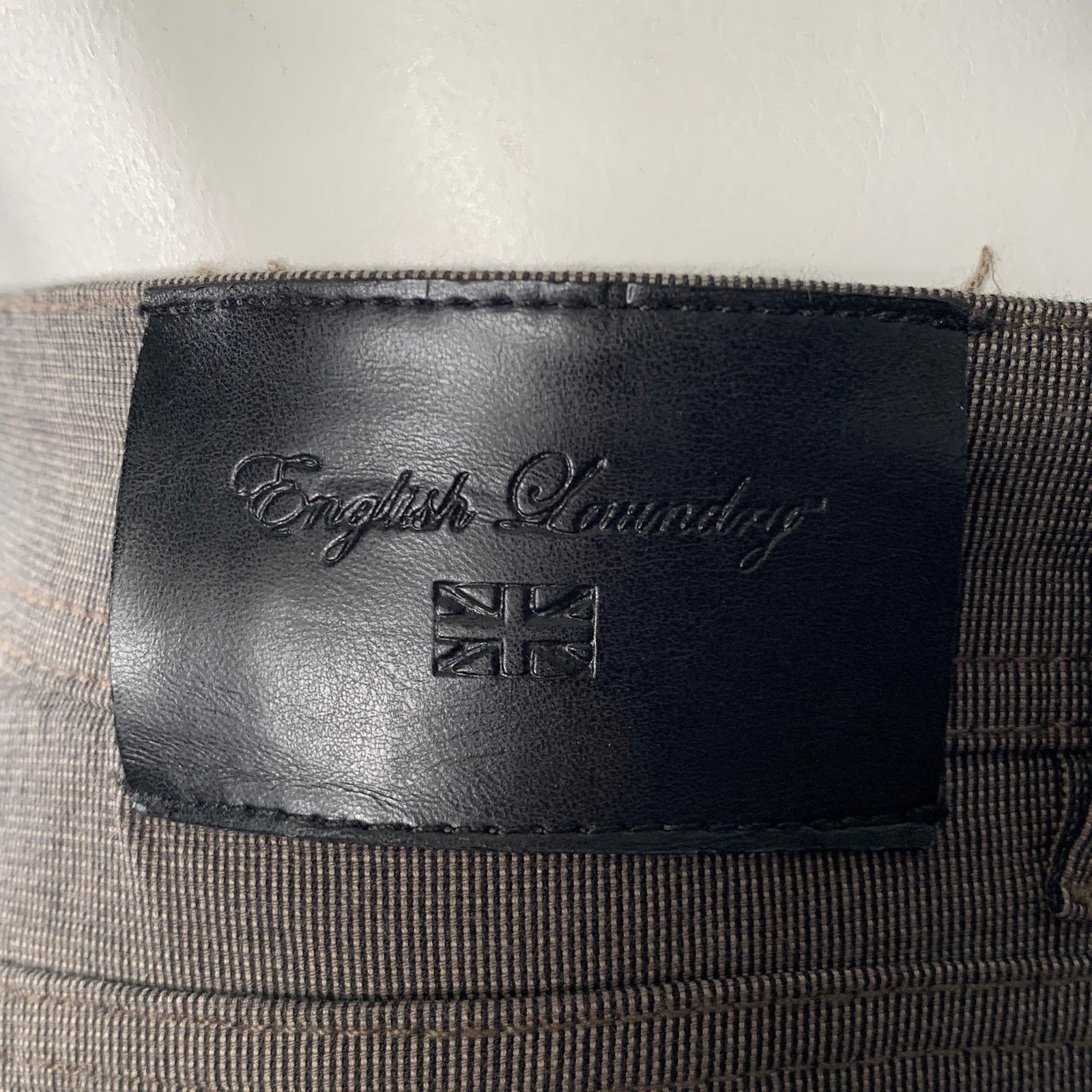 English Laundry ENGLISH LAUNDRY Black Brown Cotton 5 Pockets Casual Pants Size US 36 / EU 52 - 4 Thumbnail