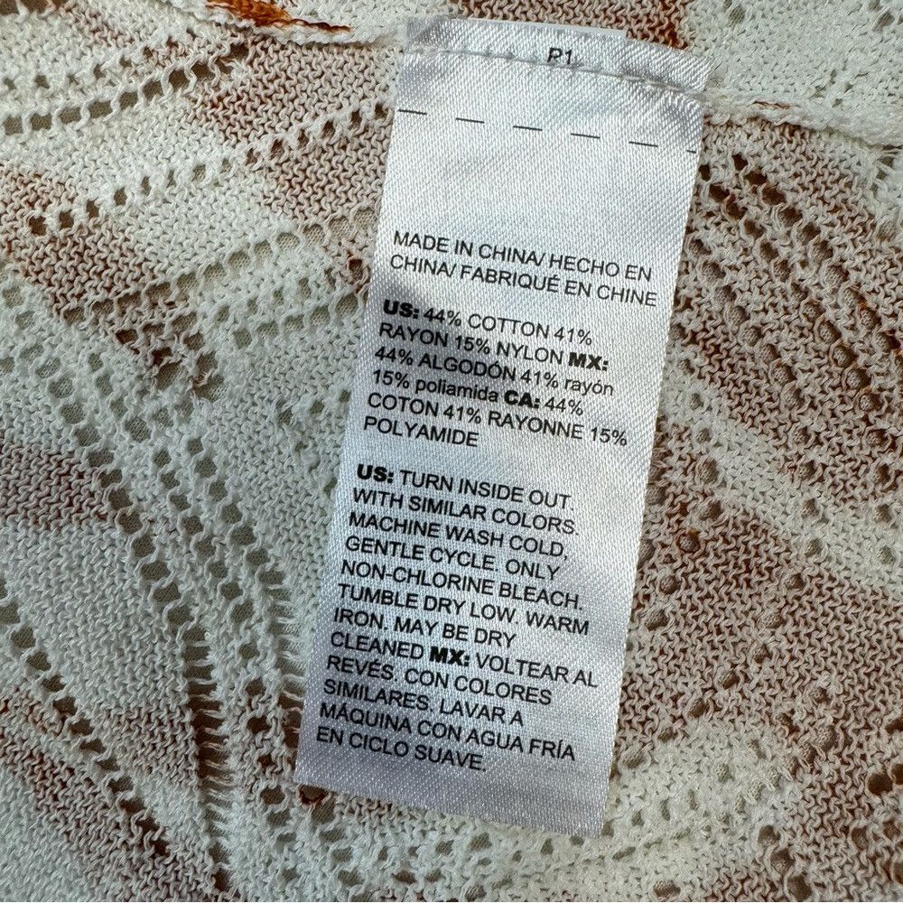 Chicos New Chico's Summer Romance Abstract Cardigan Size 0 US S Size S / US 4 / IT 40 - 8 Thumbnail