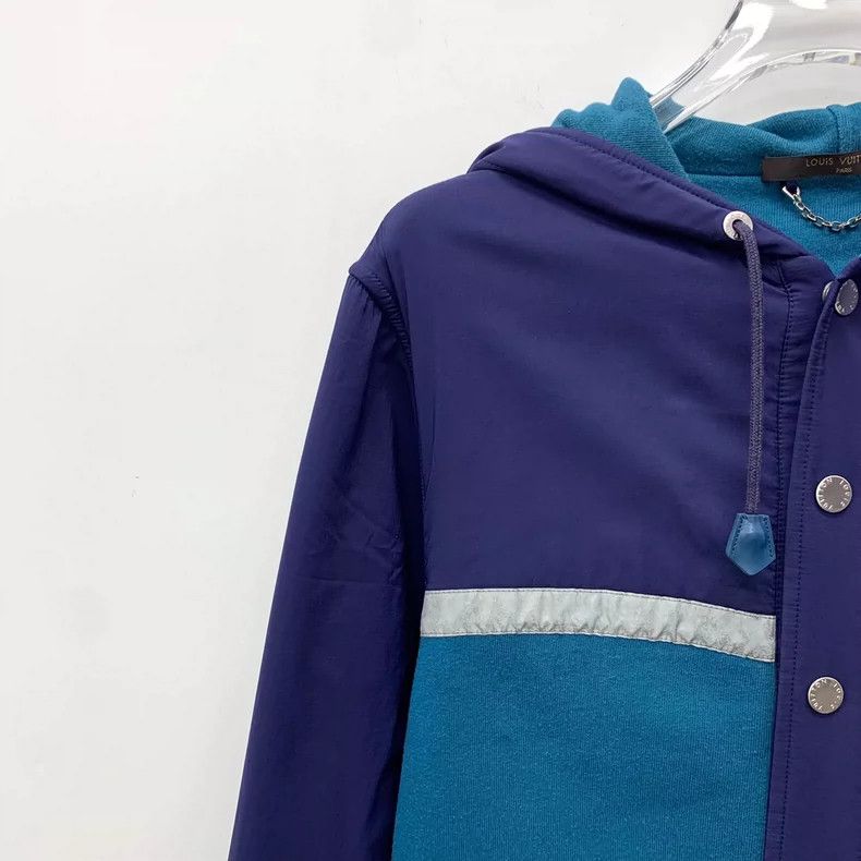 Louis Vuitton Louis Vuitton Colorblock cotton hooded drawstring single b Size US XS / EU 42 / 0 - 3 Thumbnail
