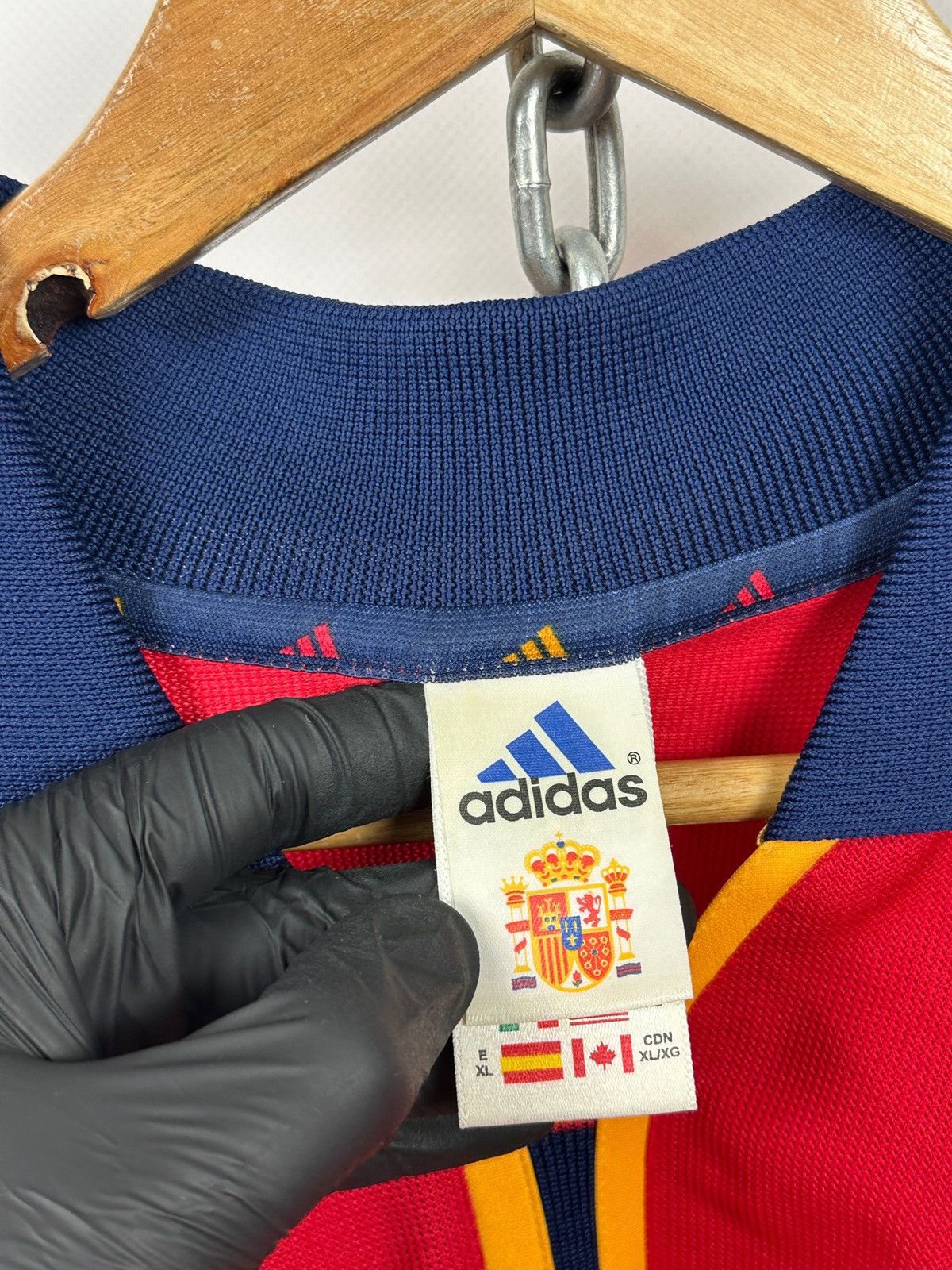 Adidas 1999/2002 Adidas Spain National Team Vintage Soccer Jersey Size US XL / EU 56 / 4 - 19 Thumbnail