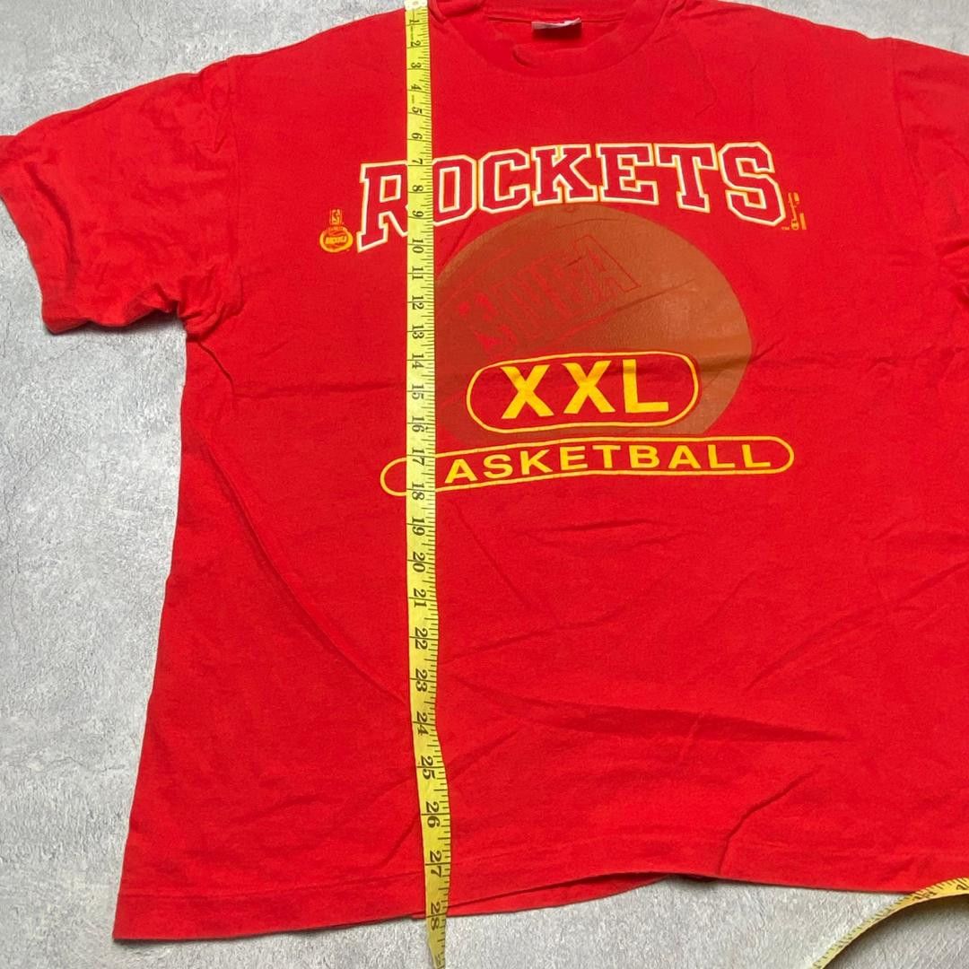 Champion Vintage Single Stitch Champion Rockets Basketball Tee Size US XL / EU 56 / 4 - 7 Thumbnail
