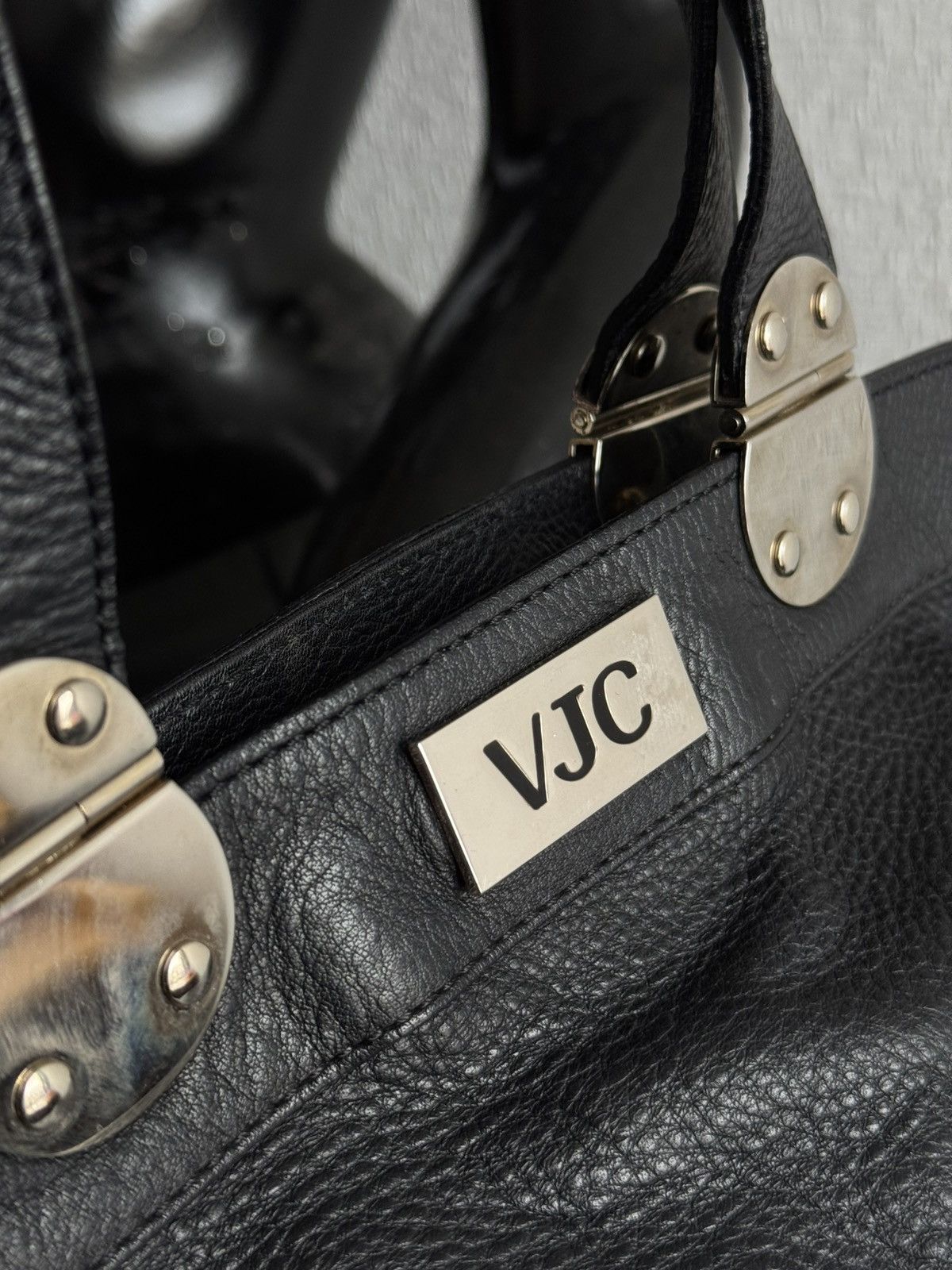 Versace Jeans Couture × Vintage ⚫️Luxury leather VERSACE JEAN mini wmns bag Size ONE SIZE - 6 Thumbnail