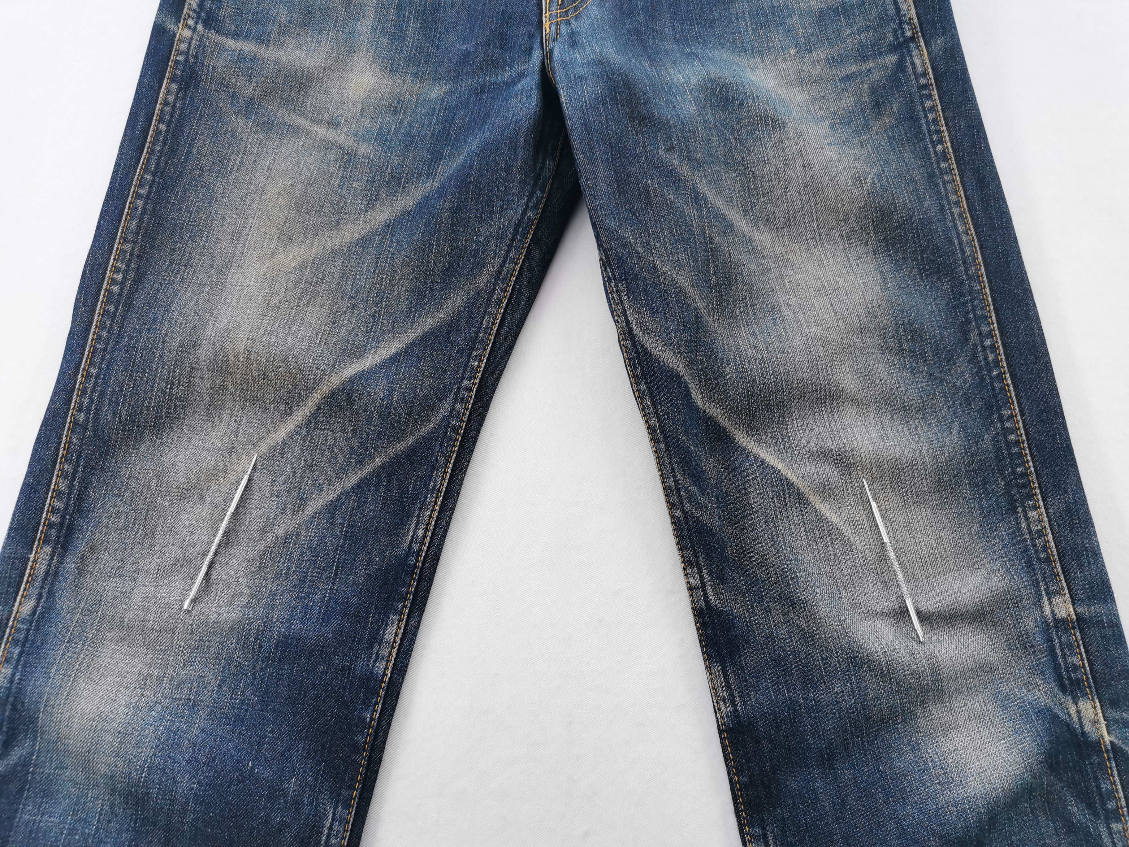 Levi's Distressed VTG 90s Levis 606 Big E Orange Tab Made In Japan Size US 30 / EU 46 - 11 Thumbnail
