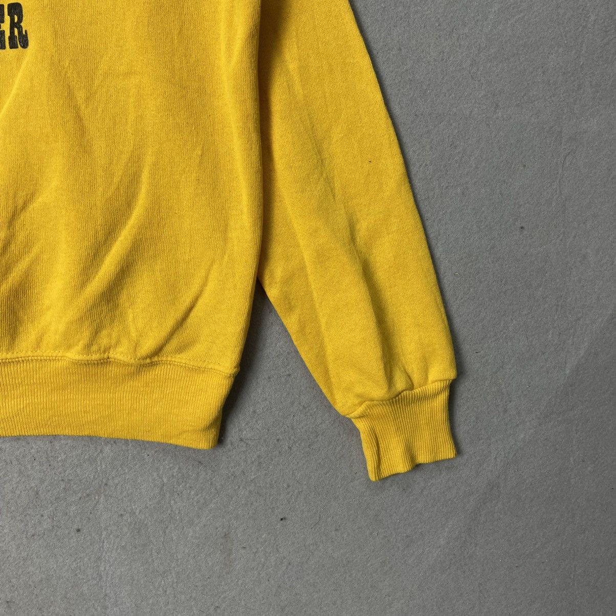 Vintage Vintage 80s Bassett Walker St. Marys River Sweatshirt Yellow Size US M / EU 48-50 / 2 - 4 Thumbnail