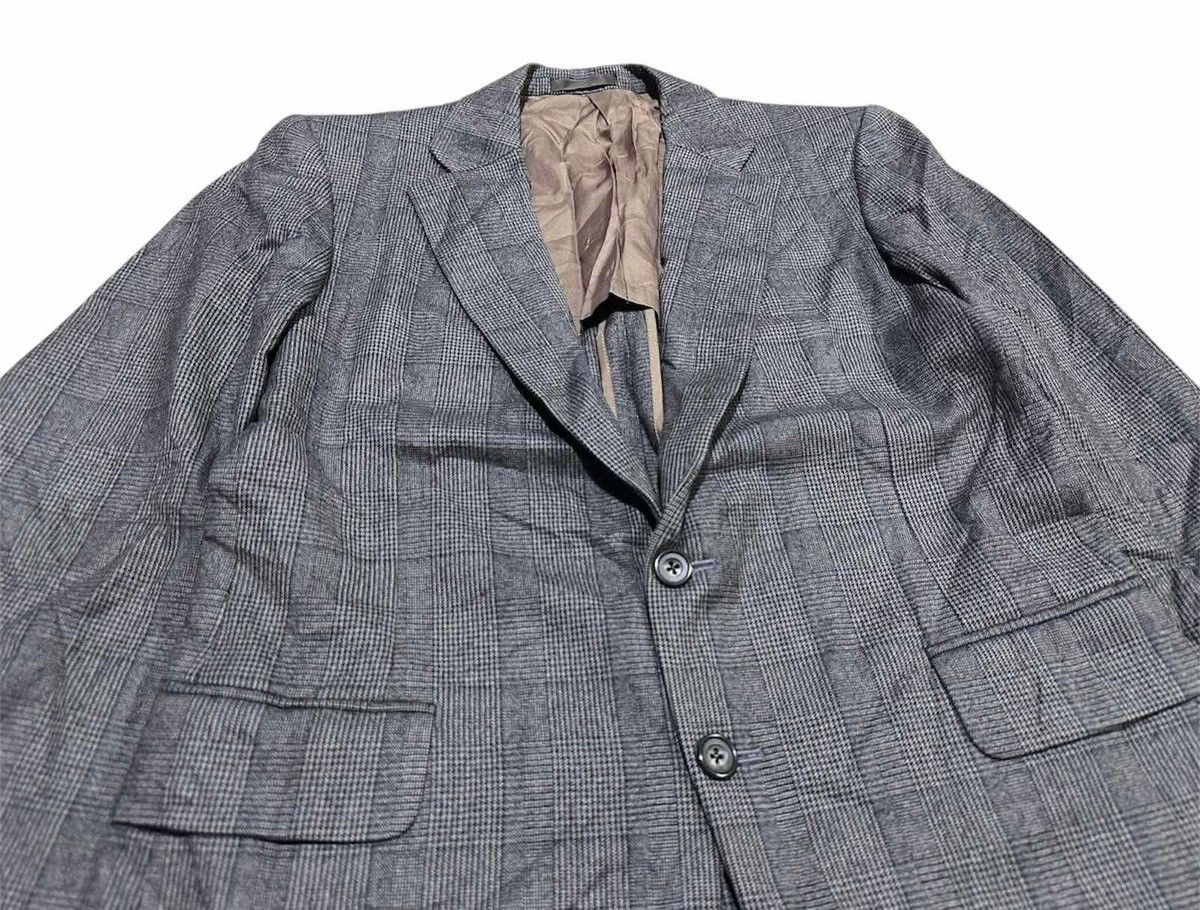 Burberry 🔥Vintage Burberrys Plaid Wool Blazer Jacket Size US M / EU 48-50 / 2 - 2 Thumbnail