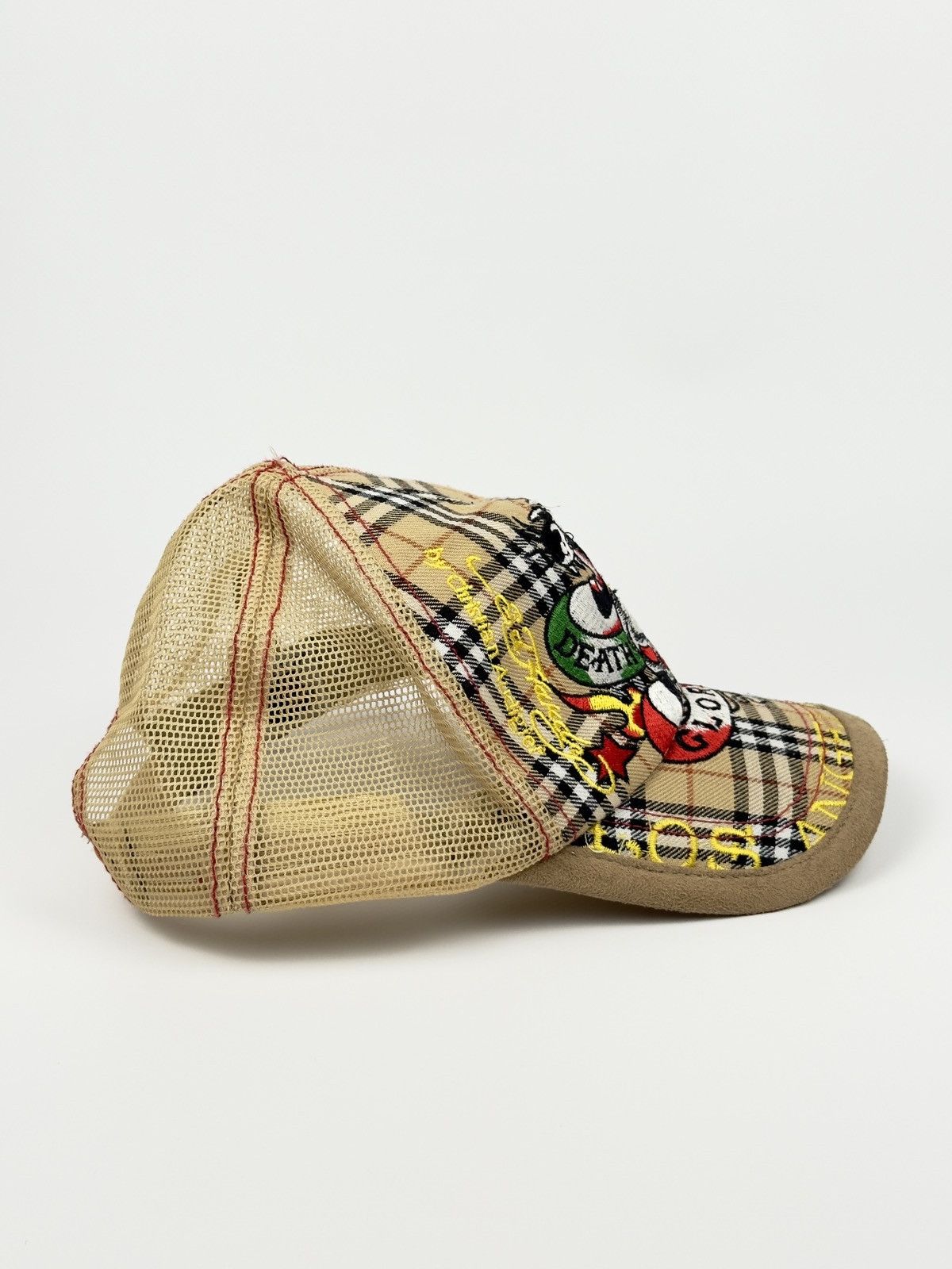 Ed Hardy 🔥 Don Ed Hardy Christian Audigier Hat Cap Burberry Print Size ONE SIZE - 7 Thumbnail