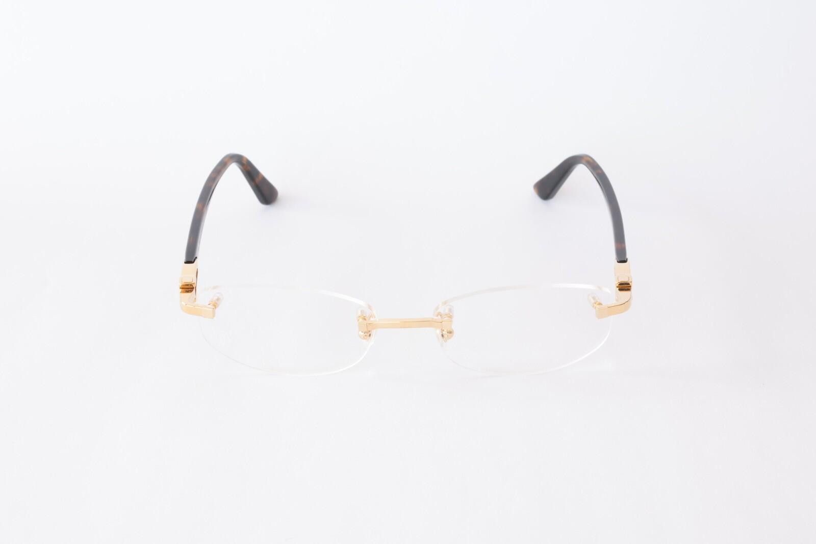Cartier New Cartier eyewear optical eyeglasses CT0318O 002 gold Size ONE SIZE - 2 Thumbnail