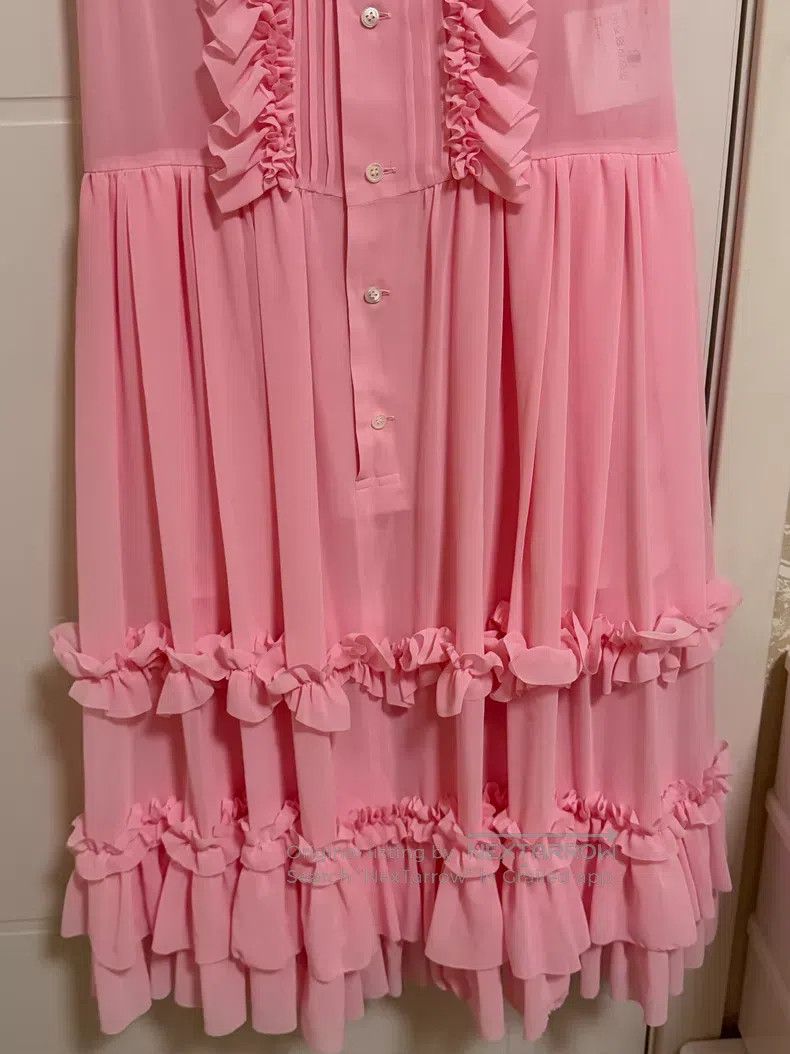 Comme des Garcons Comme Des Garcons Pink Dress Size S / US 4 / IT 40 - 3 Thumbnail