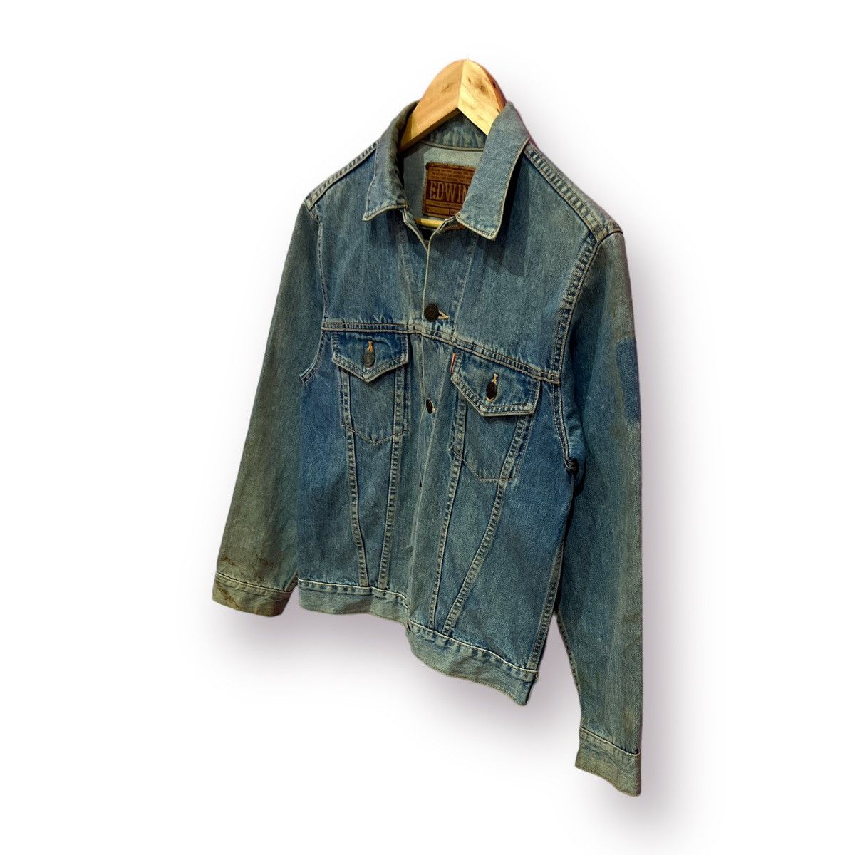 Edwin 🔥Edwin Stone Wash trucker denim jacket Size US S / EU 44-46 / 1 - 3 Thumbnail