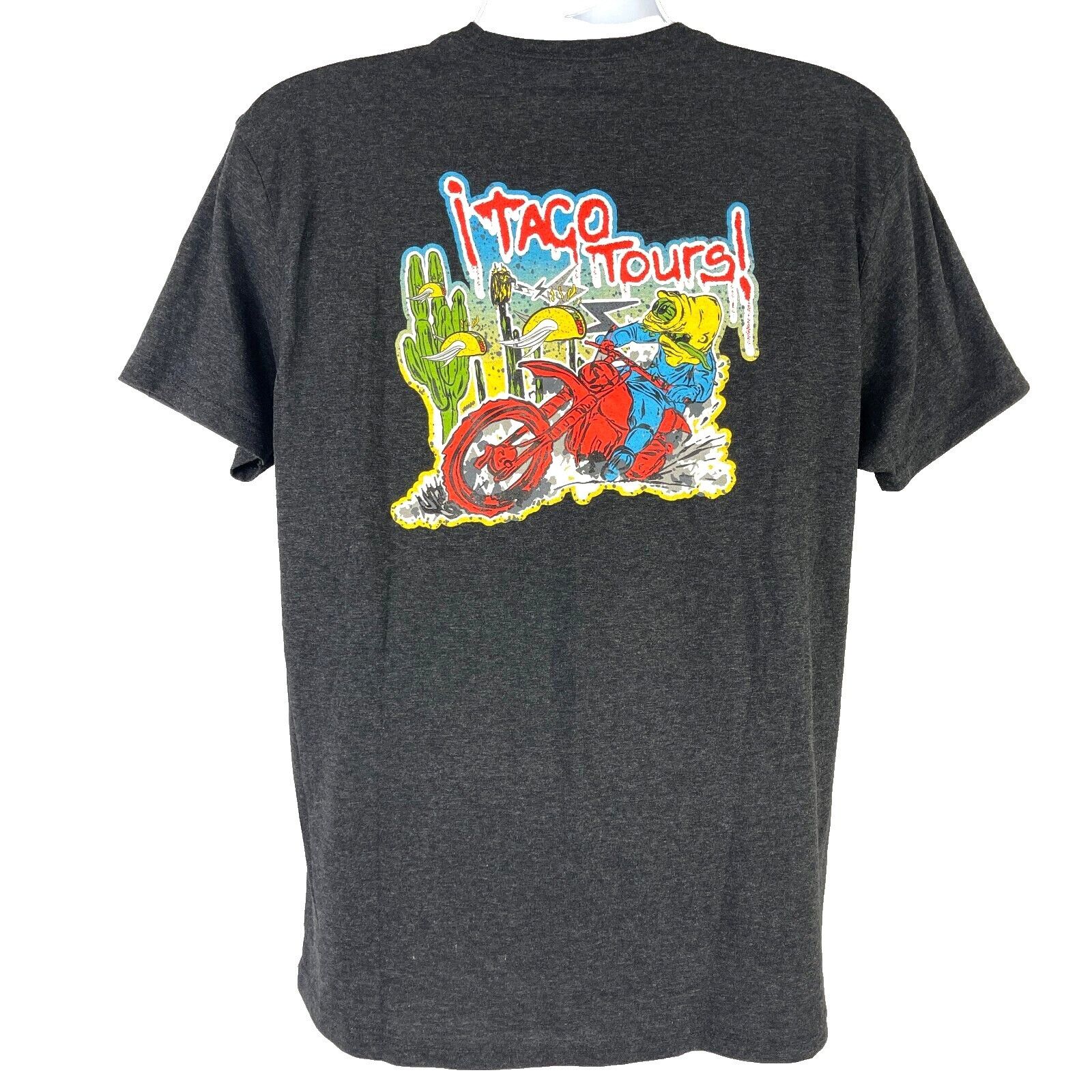 Next Level Taco Moto Tours Dirt Bike Psyche Desert Fink L T-Shirt size Size US L / EU 52-54 / 3 - 3 Thumbnail