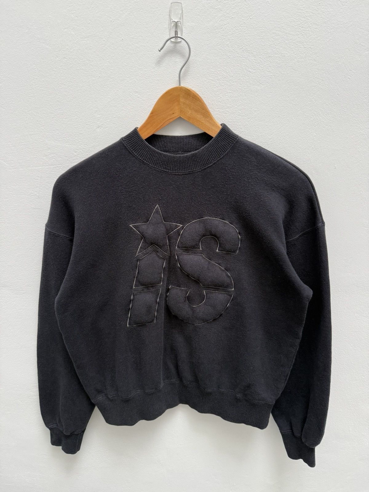 Issey Miyake Issey Sport 80s 3D Logo Spellout Crewneck Size US S / EU 44-46 / 1 - 1 Thumbnail