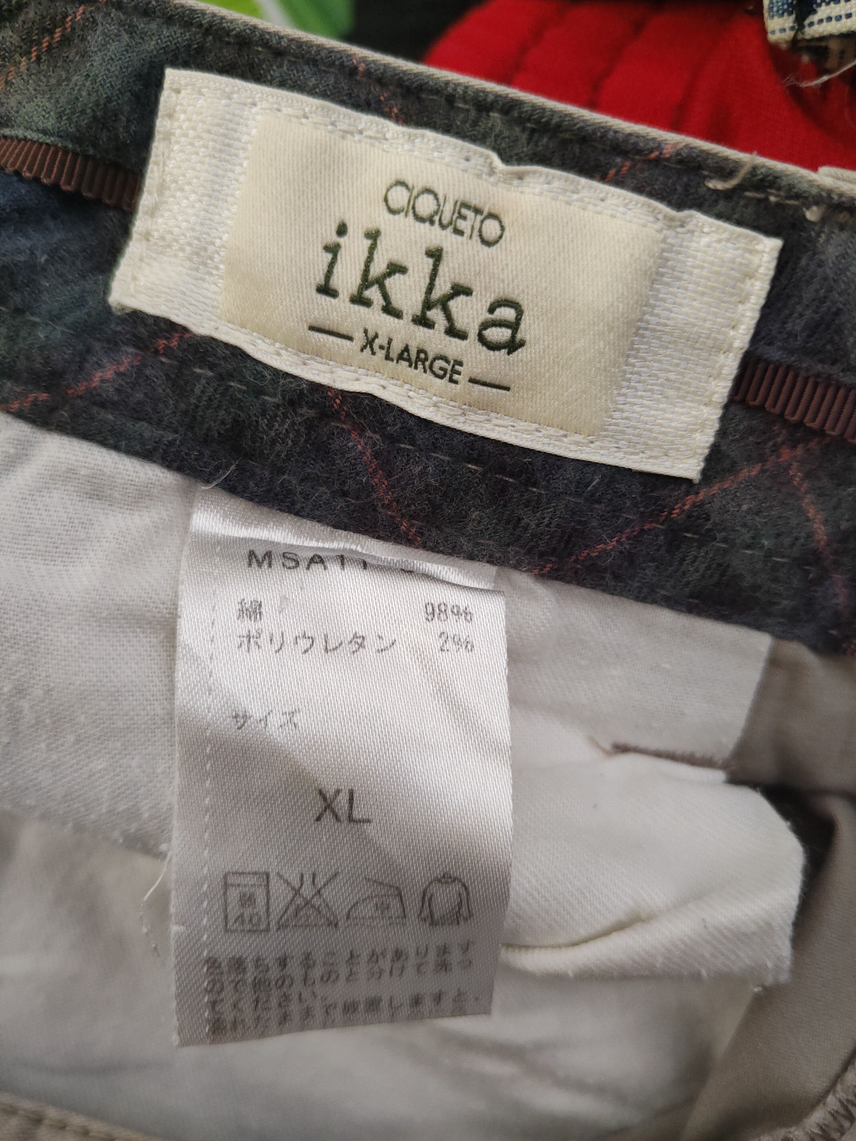 Japanese Brand DL Ciqueto Ikka Gray Multipocket Tactical Cargo Pants #1355 Size 33" - 13 Thumbnail