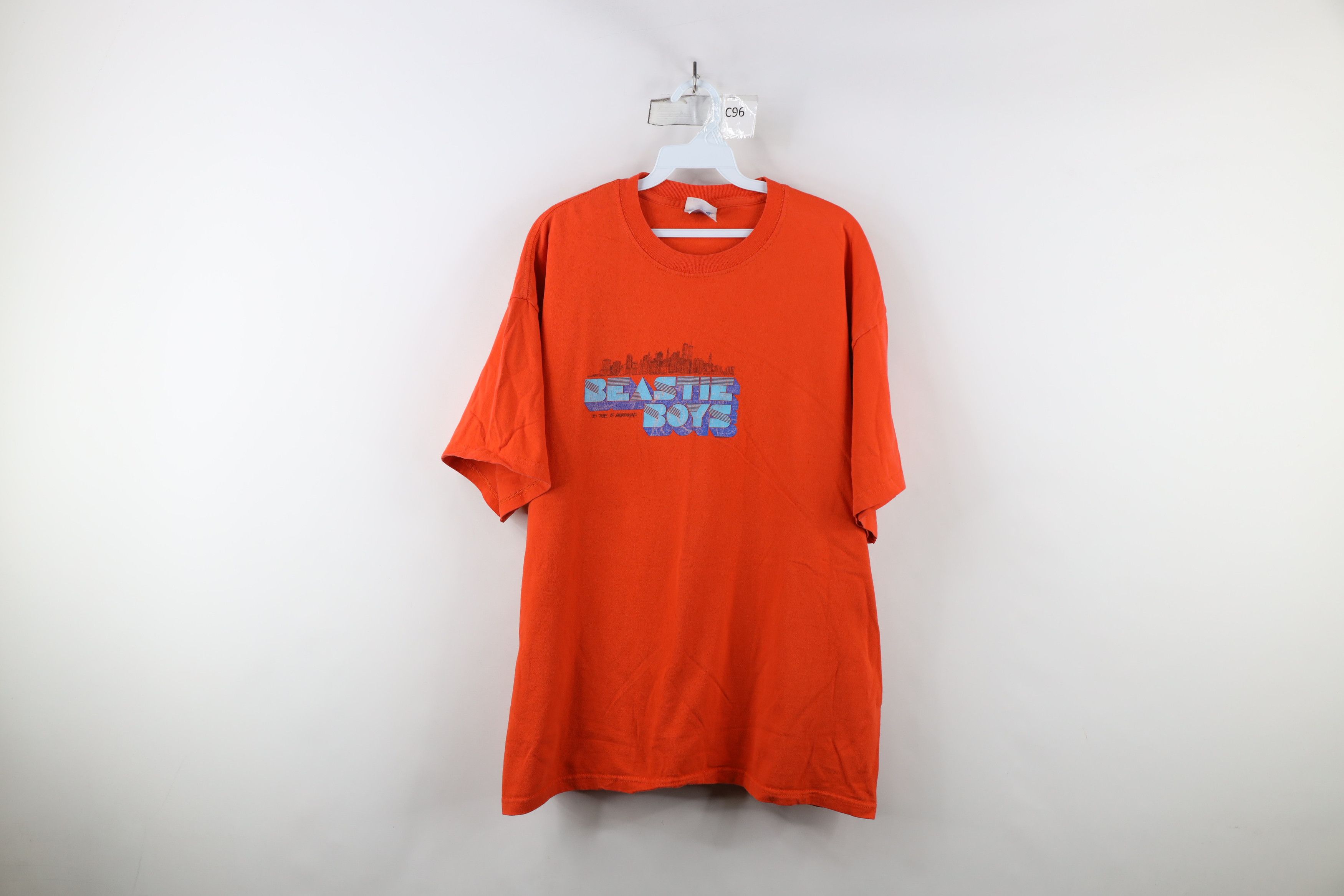 Vintage Vintage Y2K 2004 5 Boroughs Tour Beastie Boys Band T-Shirt Size US XL / EU 56 / 4 - 1 Thumbnail