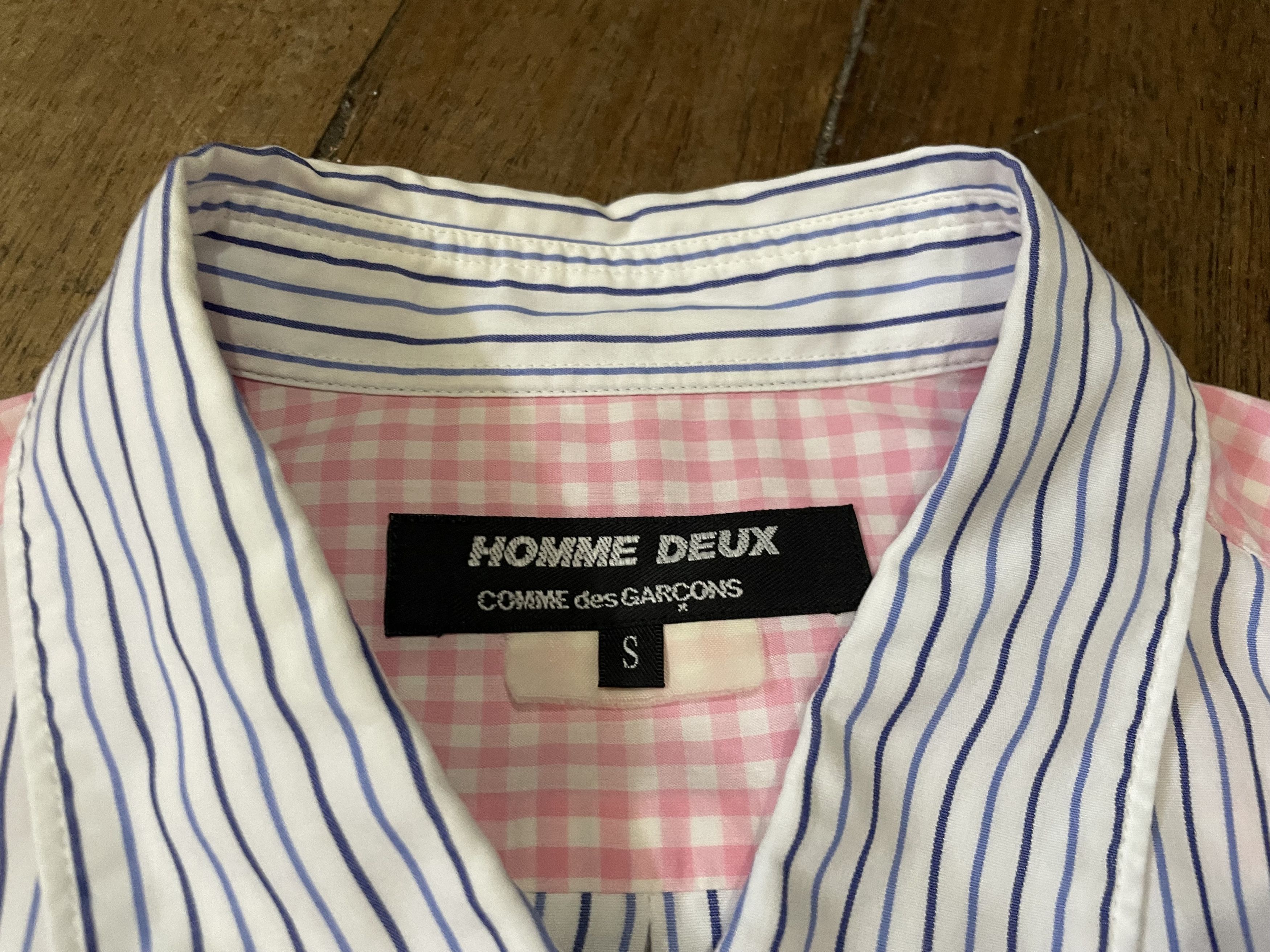 Comme des Garcons × Comme des Garcons Homme Deux CDG Homme Deux - Stripe / Checked - AD2013 Size US S / EU 44-46 / 1 - 7 Thumbnail