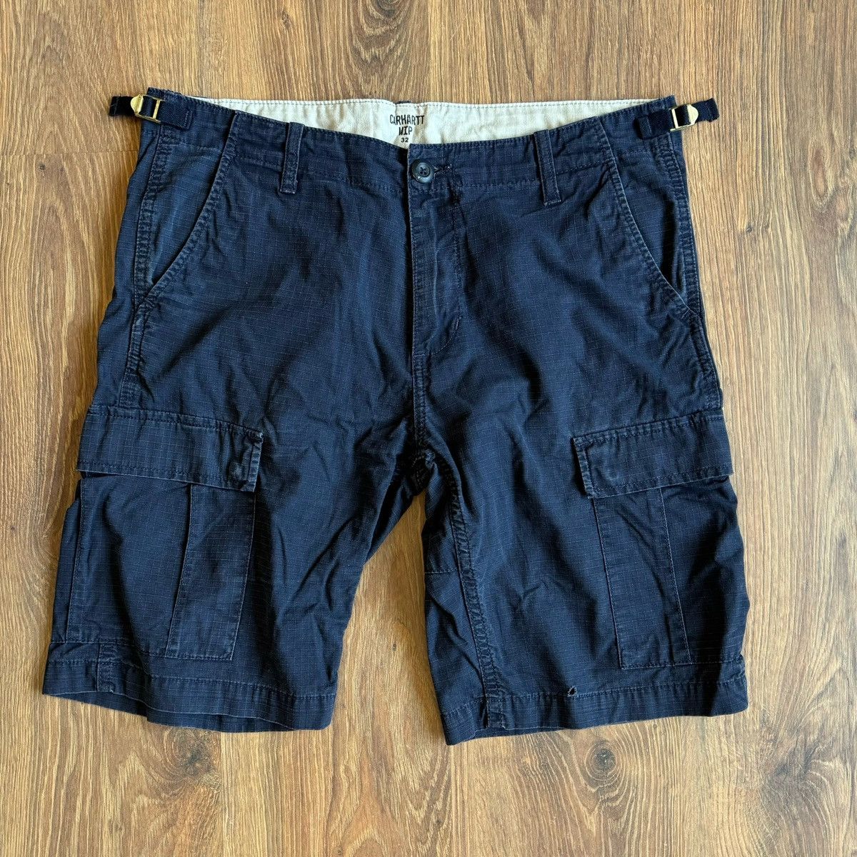 Carhartt Wip Vintage Carhartt WIP Aviation Shorts Cargo Workwear Size US 32 / EU 48 - 1 Thumbnail
